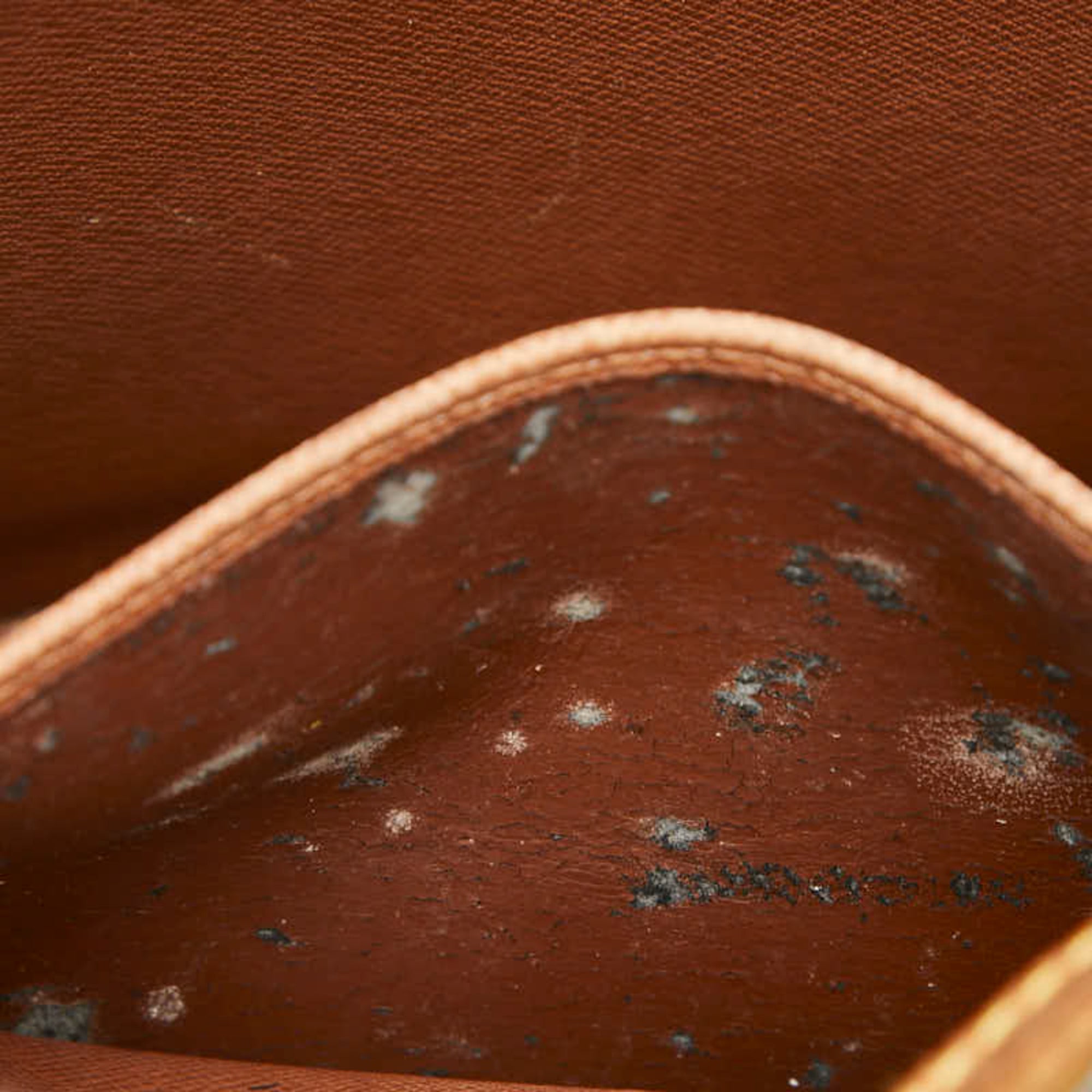 Louis Vuitton Brown Pvc Leather Shoulder Bag
