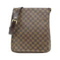 Louis Vuitton Brown Coated Canvas Shoulder Bag