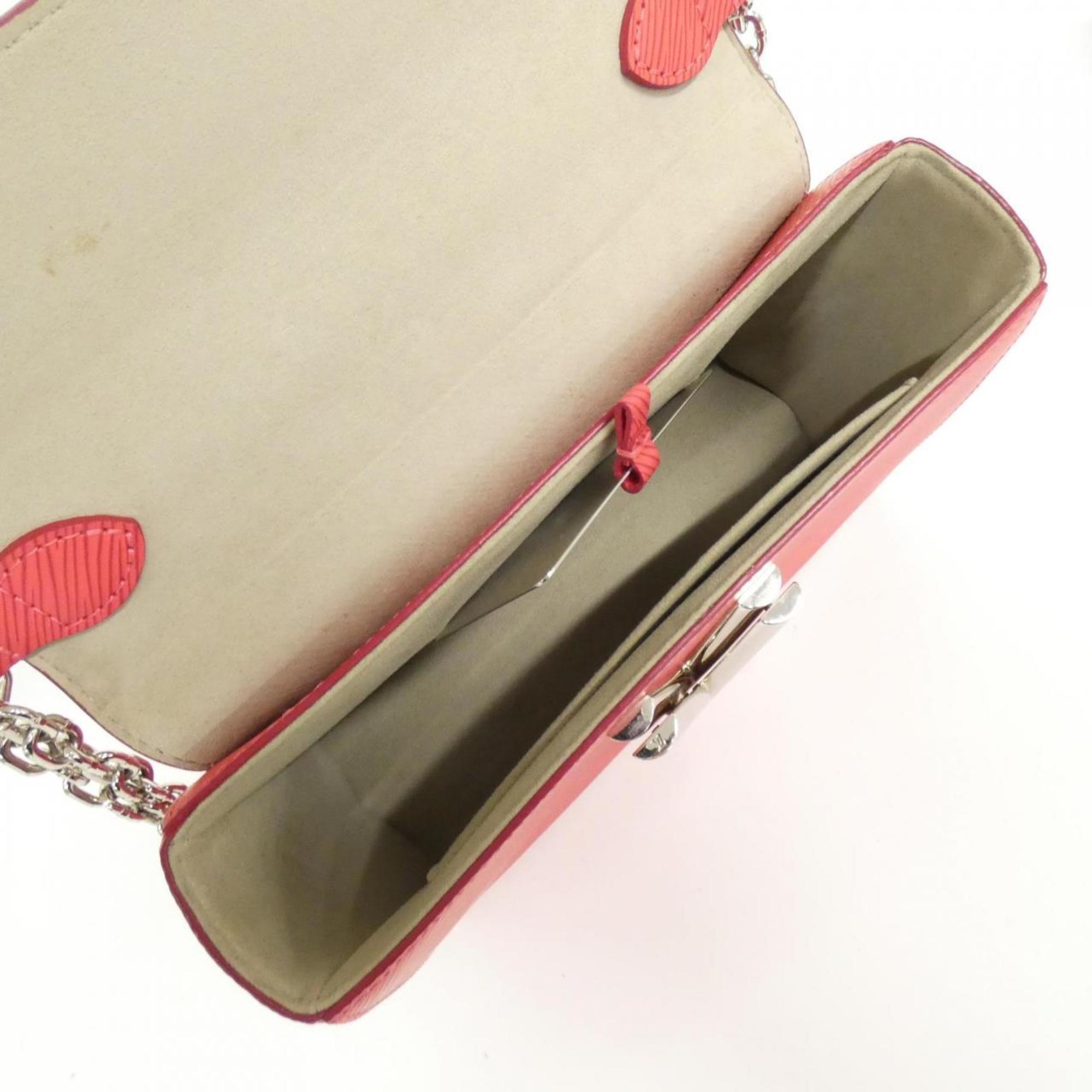 Louis Vuitton Grenade Pink Leather Shoulder Bag
