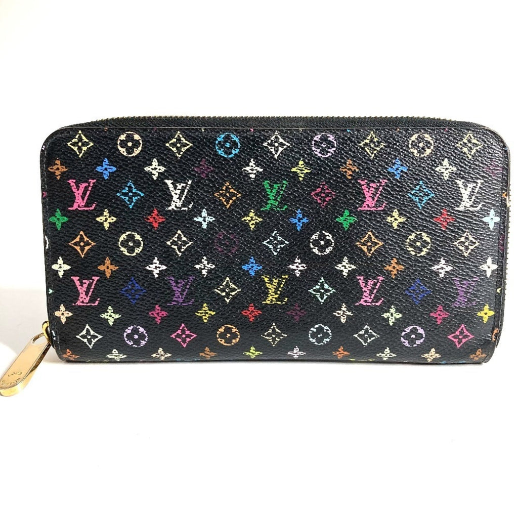 Louis Vuitton Monogram Multicolore Black Noir Monogram Multicolore Long Wallet