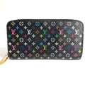 Louis Vuitton Monogram Multicolore Black Noir Monogram Multicolore Long Wallet