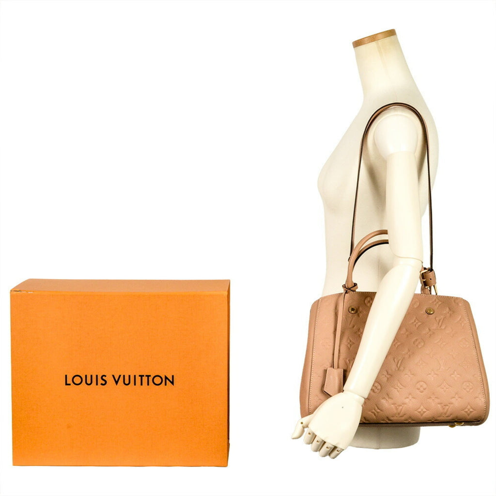 Louis Vuitton Dune Monogram Monogram Empreinte Handbag