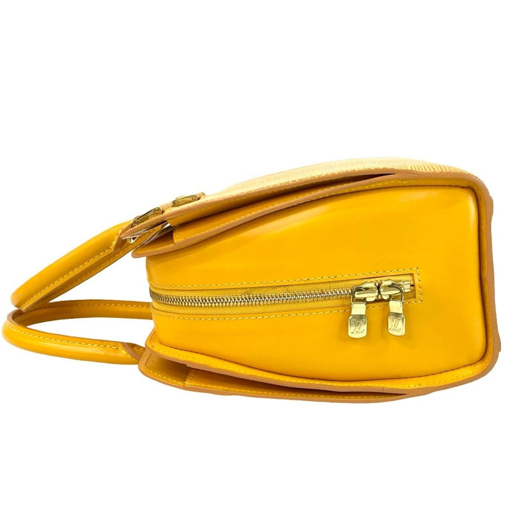 Louis Vuitton Yellow Epi Leather Handbag