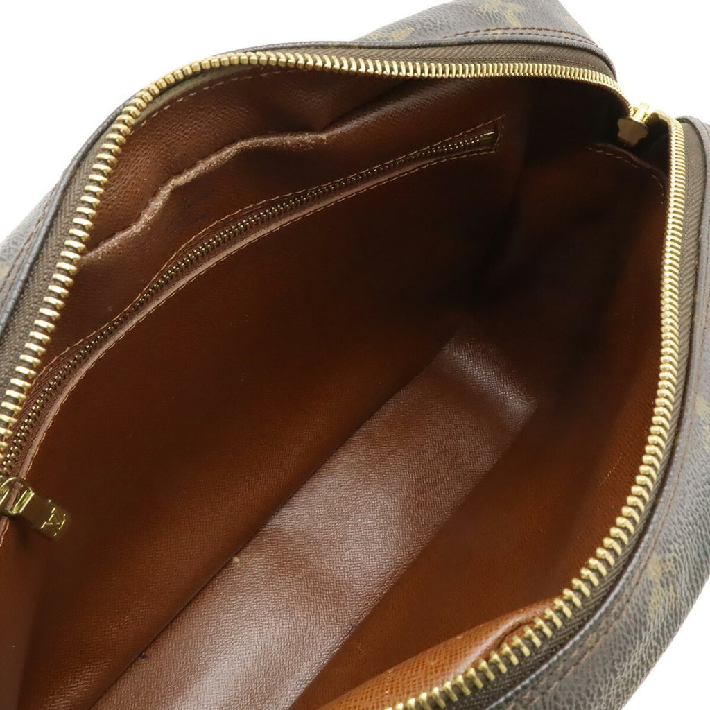 Louis Vuitton Brown Canvas Handbag Shoulder Bag