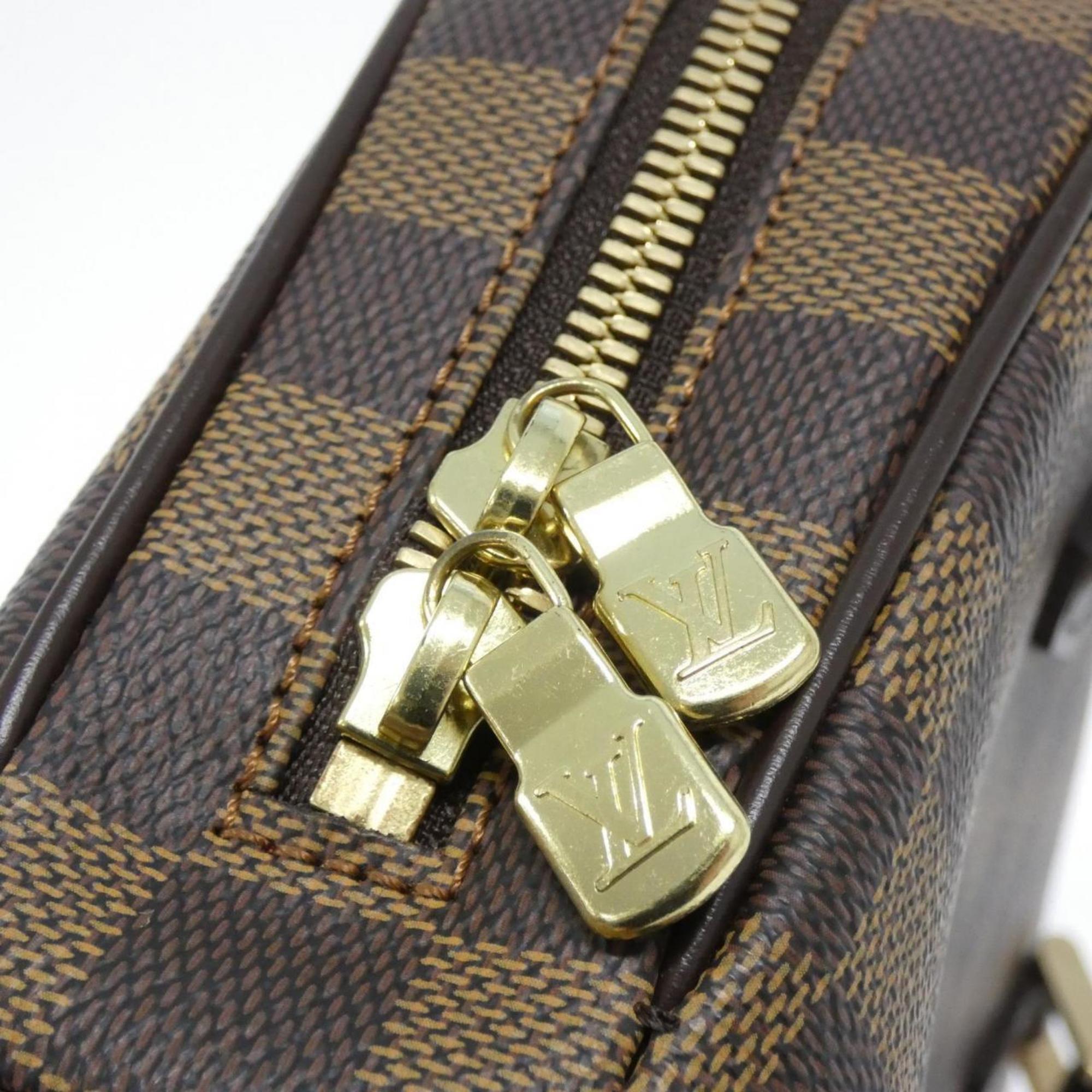 Louis Vuitton Damier Ebene Coated Canvas Handbag