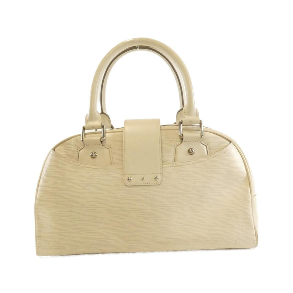 Louis Vuitton Epi Lv Off White Leather Handbag