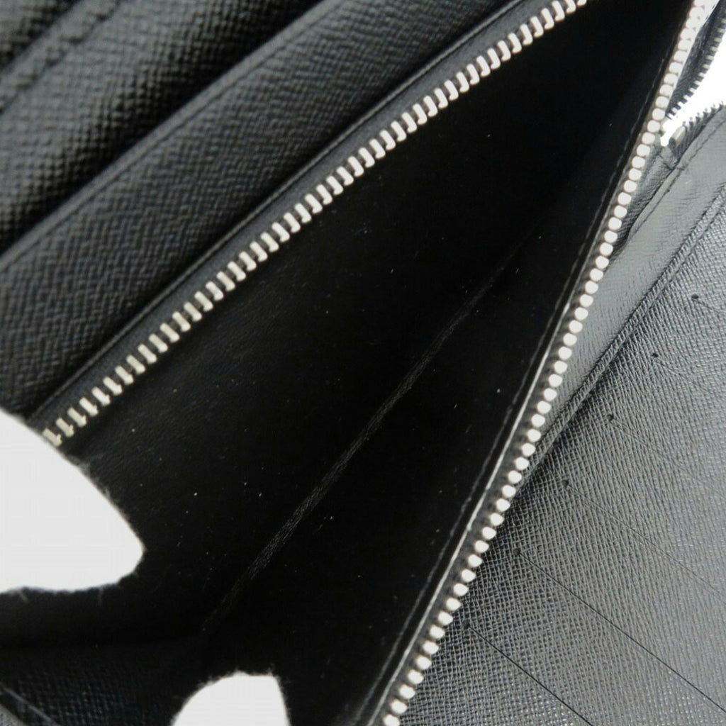 Louis Vuitton Black Taiga Leather Long Wallet