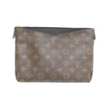 Louis Vuitton Brown Coated Canvas Handbag Pouch