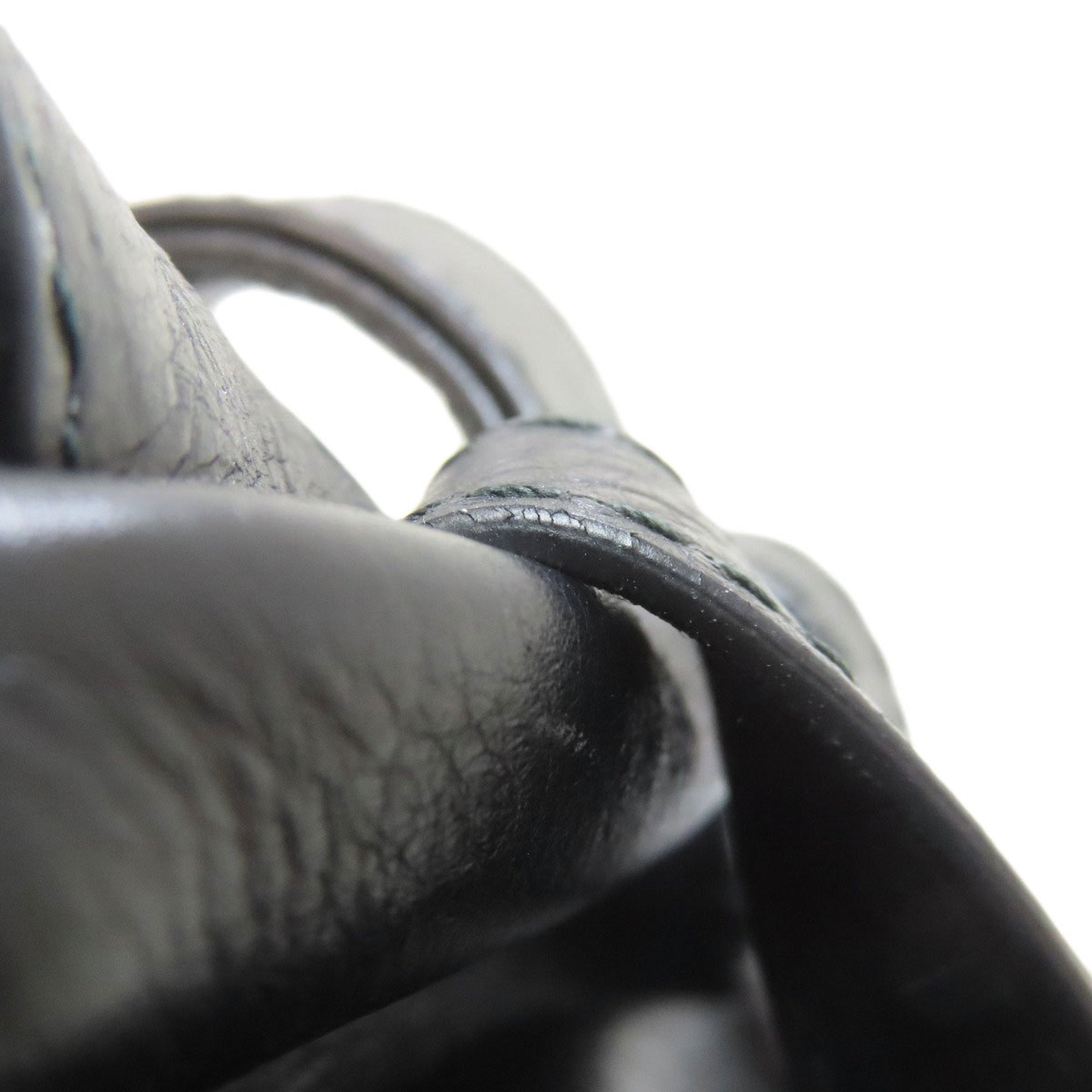 Balenciaga Black Leather Backpack
