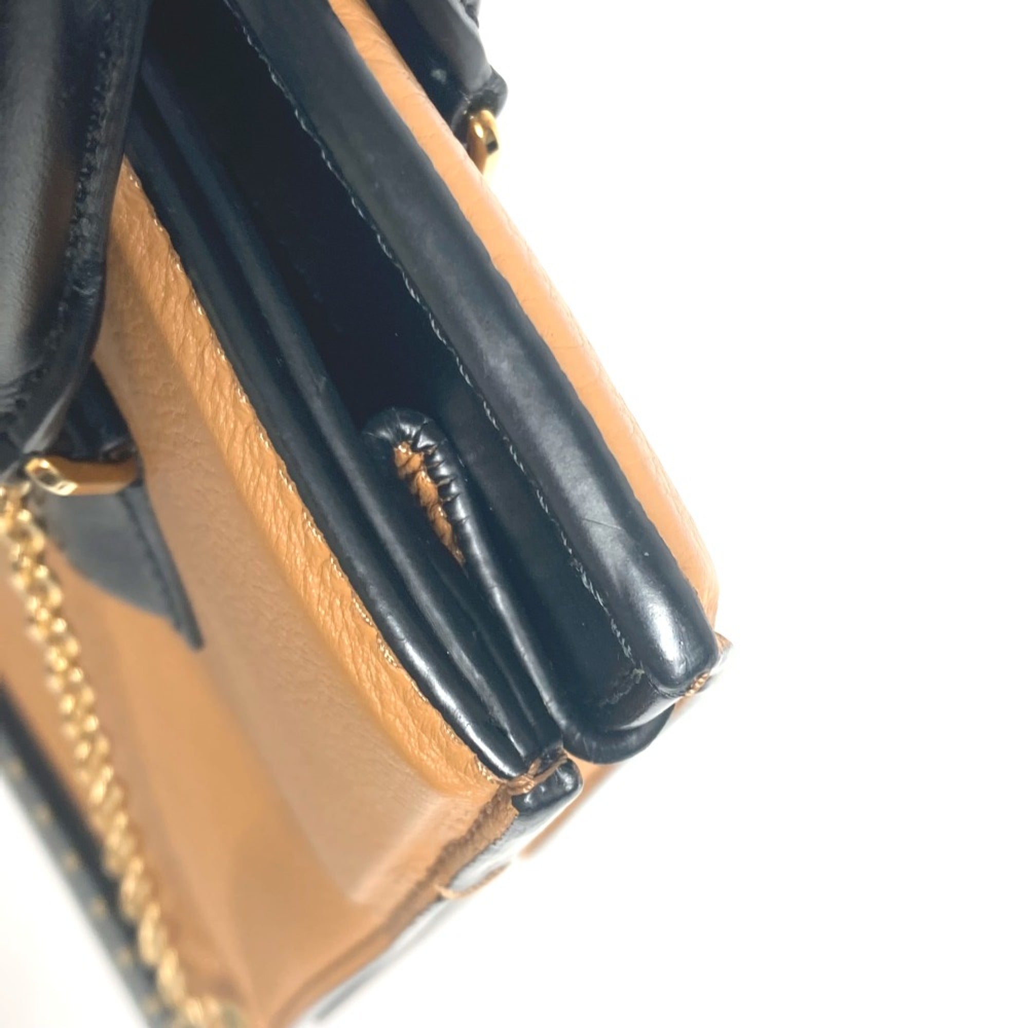 Louis Vuitton Beige Leather Handbag