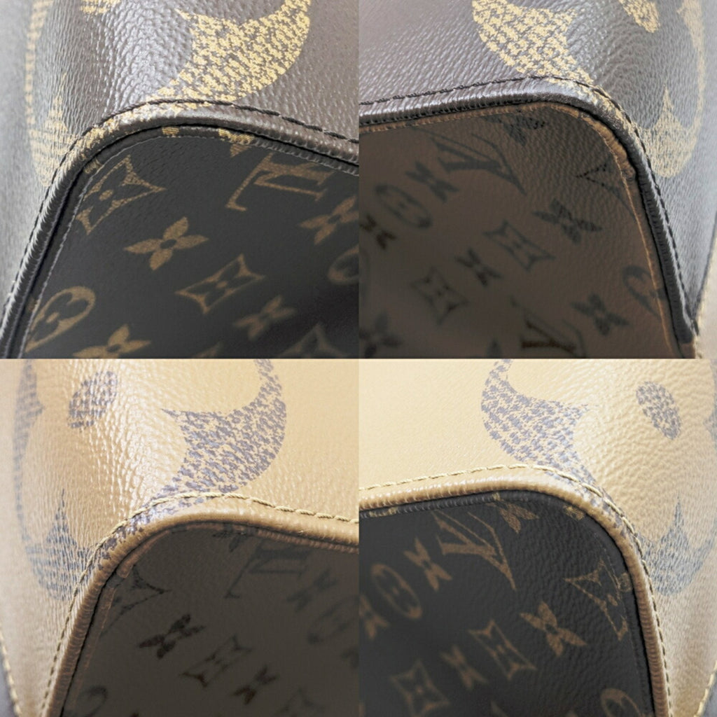 Louis Vuitton Brown Monogram Monogram Reverse Monogram Reverse Monogram Handbag Shoulder Bag Tote Bag
