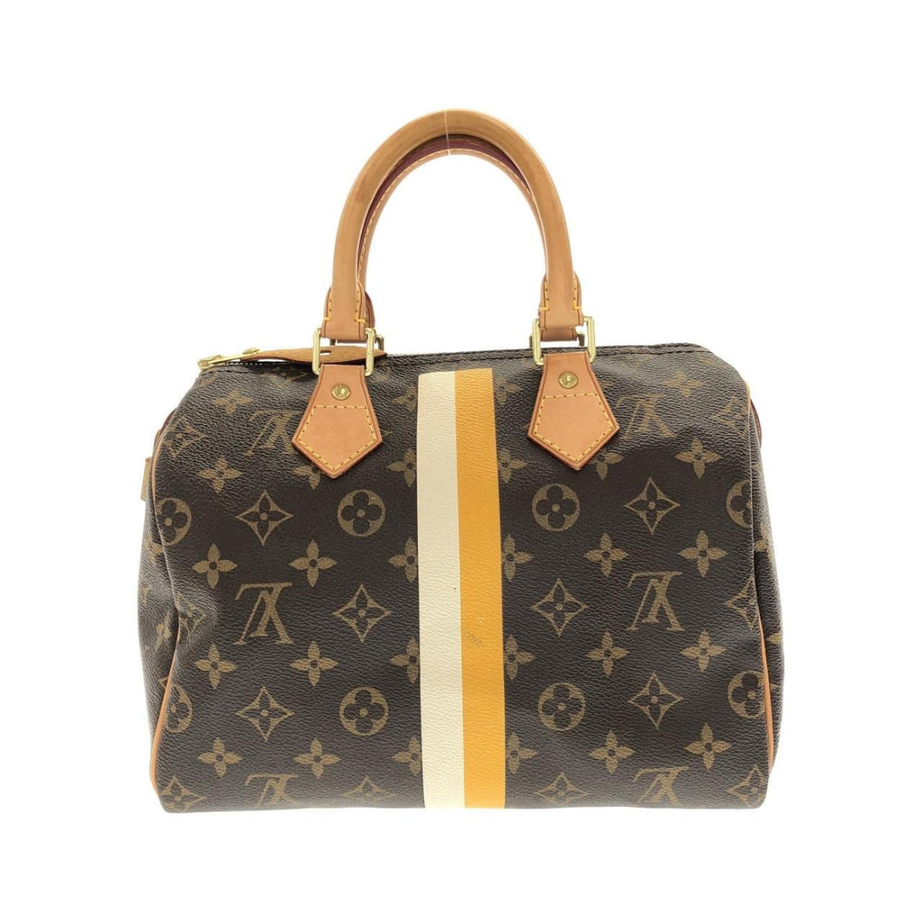 Louis Vuitton Marron Coated Canvas Boston Bag