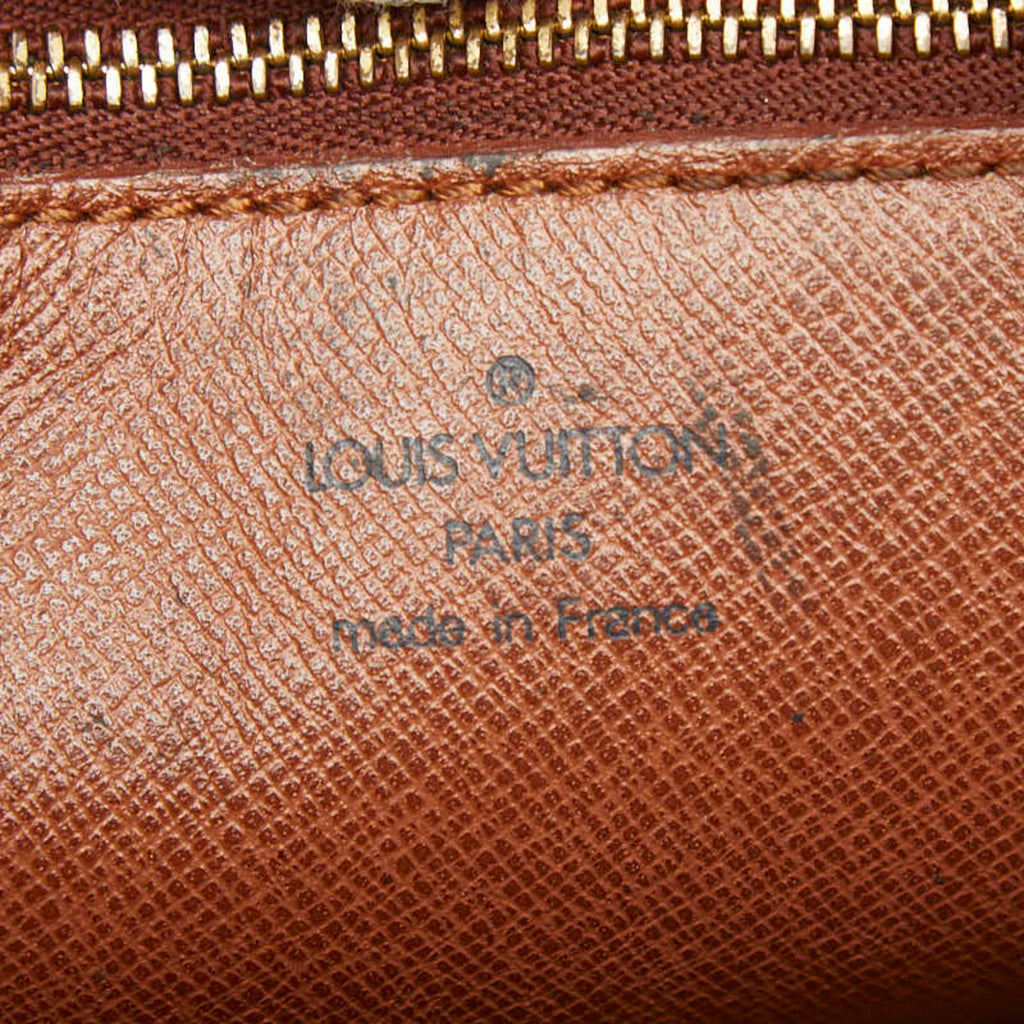 Louis Vuitton Brown Pvc Leather Shoulder Bag