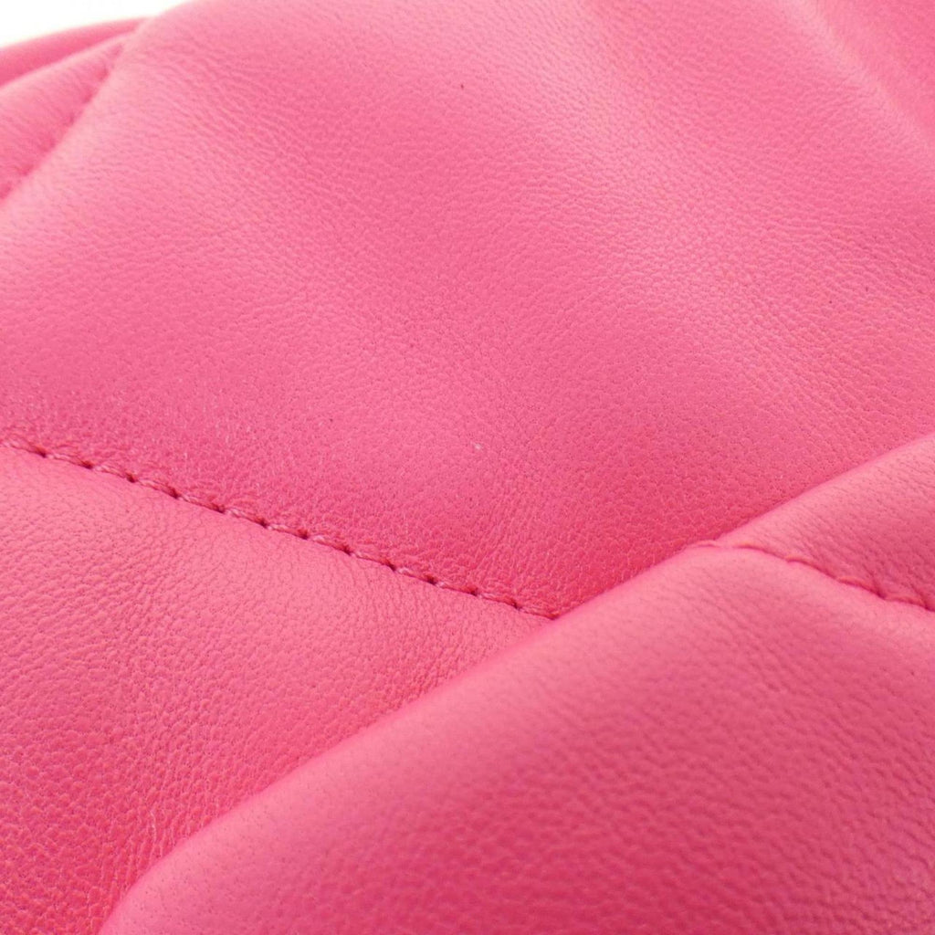 Chanel Pink Leather Shoulder Bag