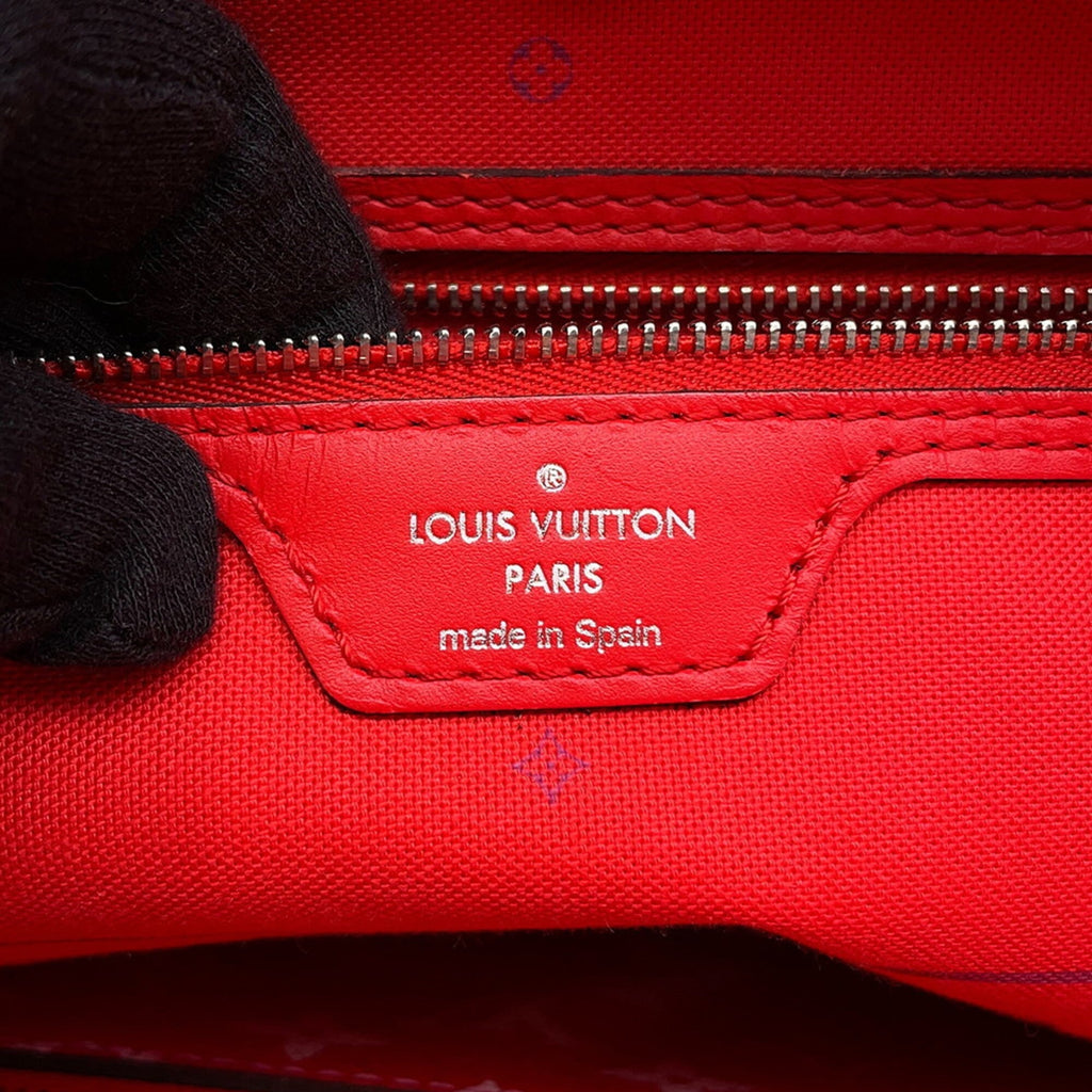 Louis Vuitton Rouge Monogram Tote Bag