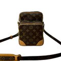 Louis Vuitton Brown Leather Pvc Pochette Shoulder Bag
