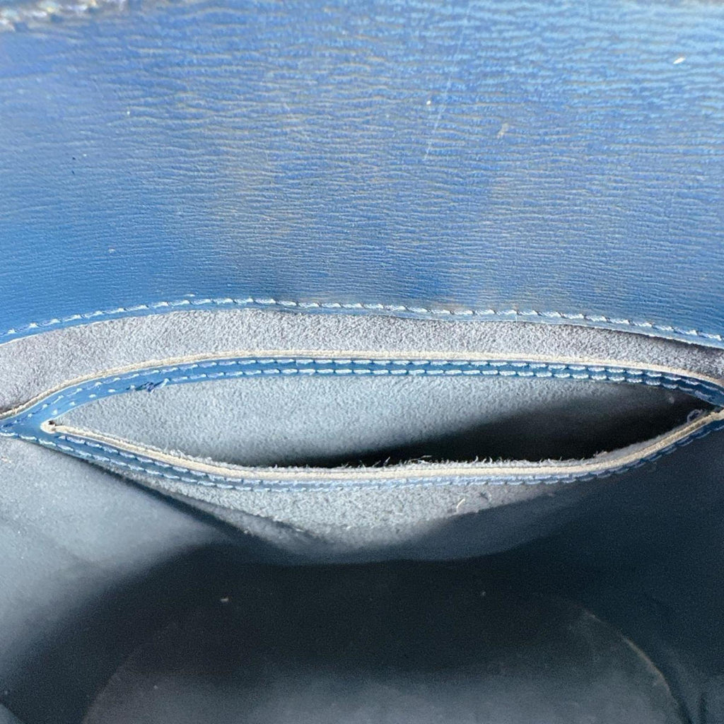 Louis Vuitton Blue Epi Leather Shoulder Bag