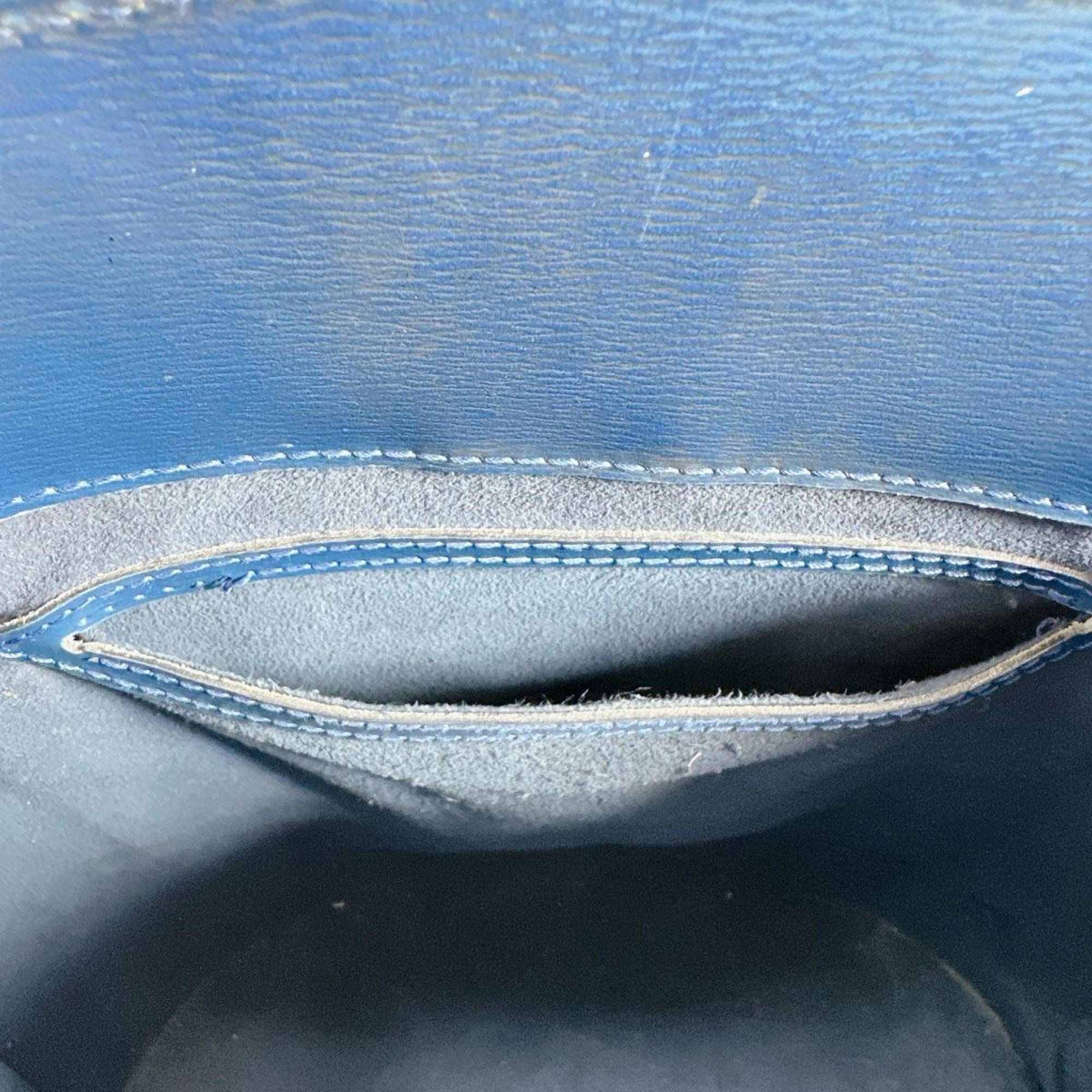 Louis Vuitton Blue Epi Leather Shoulder Bag