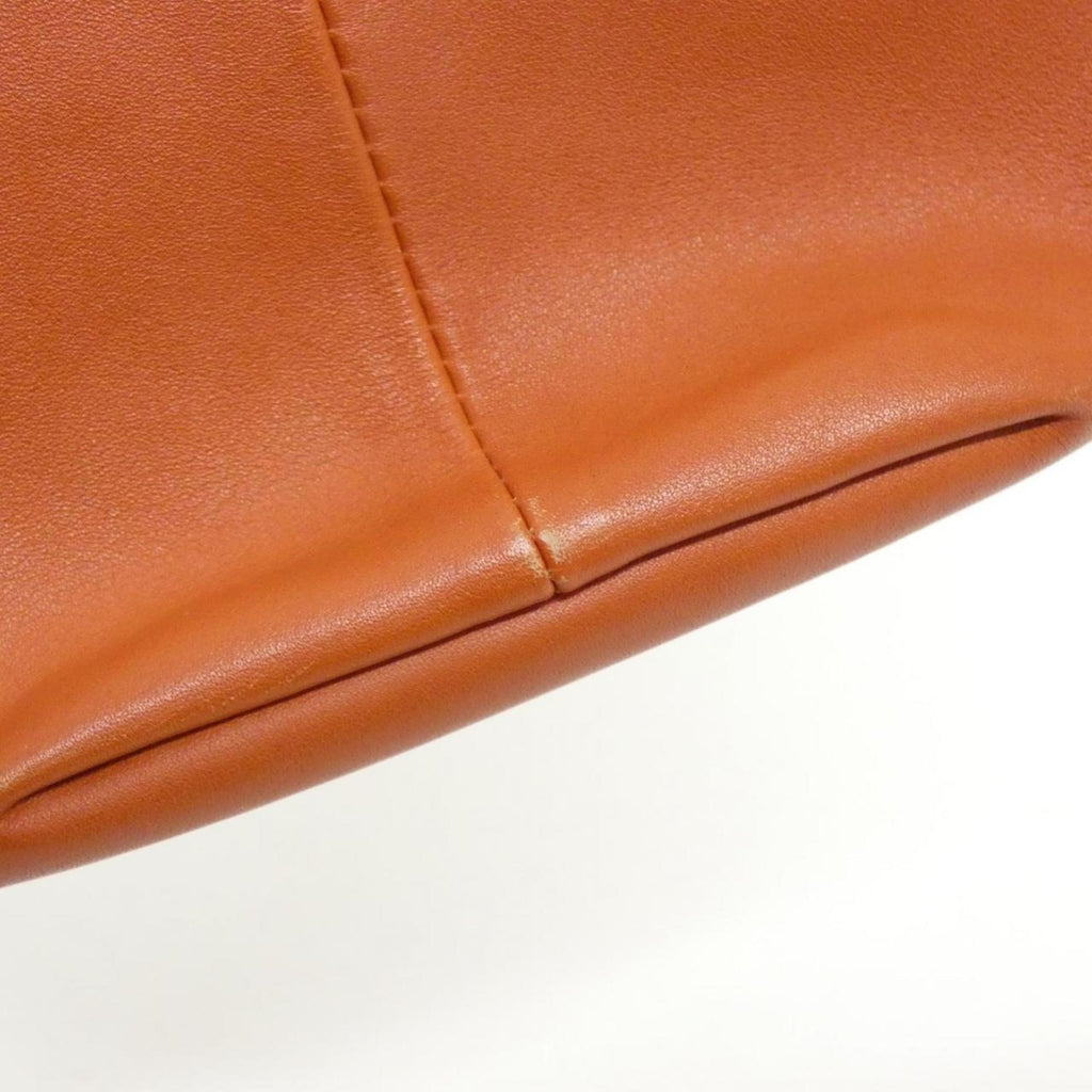 Bottega Veneta Gold Leather Handbag