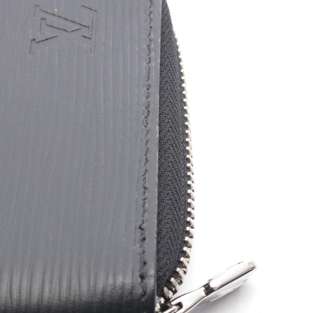Louis Vuitton Black Noir Epi Leather Long Wallet
