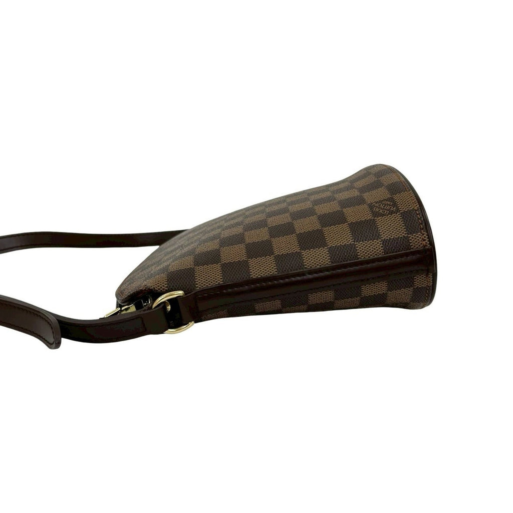 Louis Vuitton Brown Leather Pvc Pochette Shoulder Bag