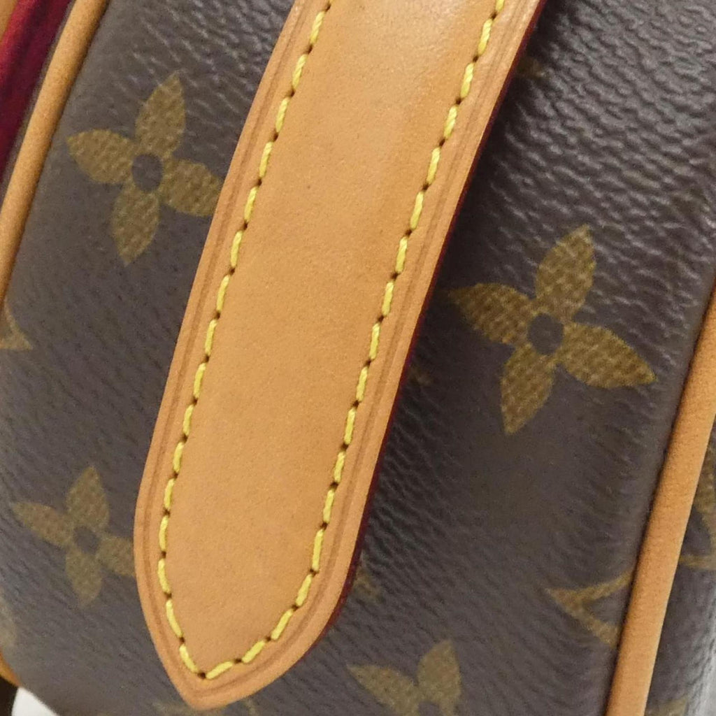 Louis Vuitton Brown Coated Canvas Shoulder Bag