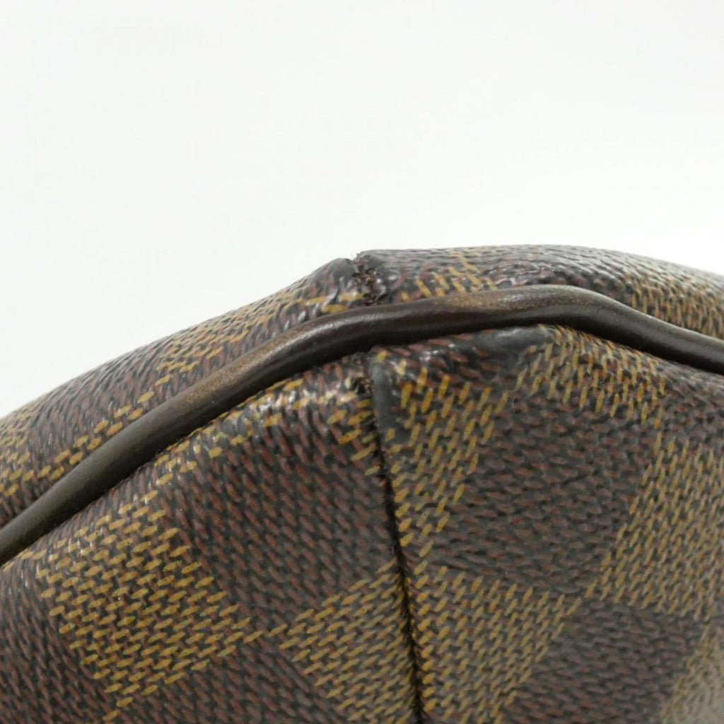 Louis Vuitton Brown Coated Canvas Shoulder Bag
