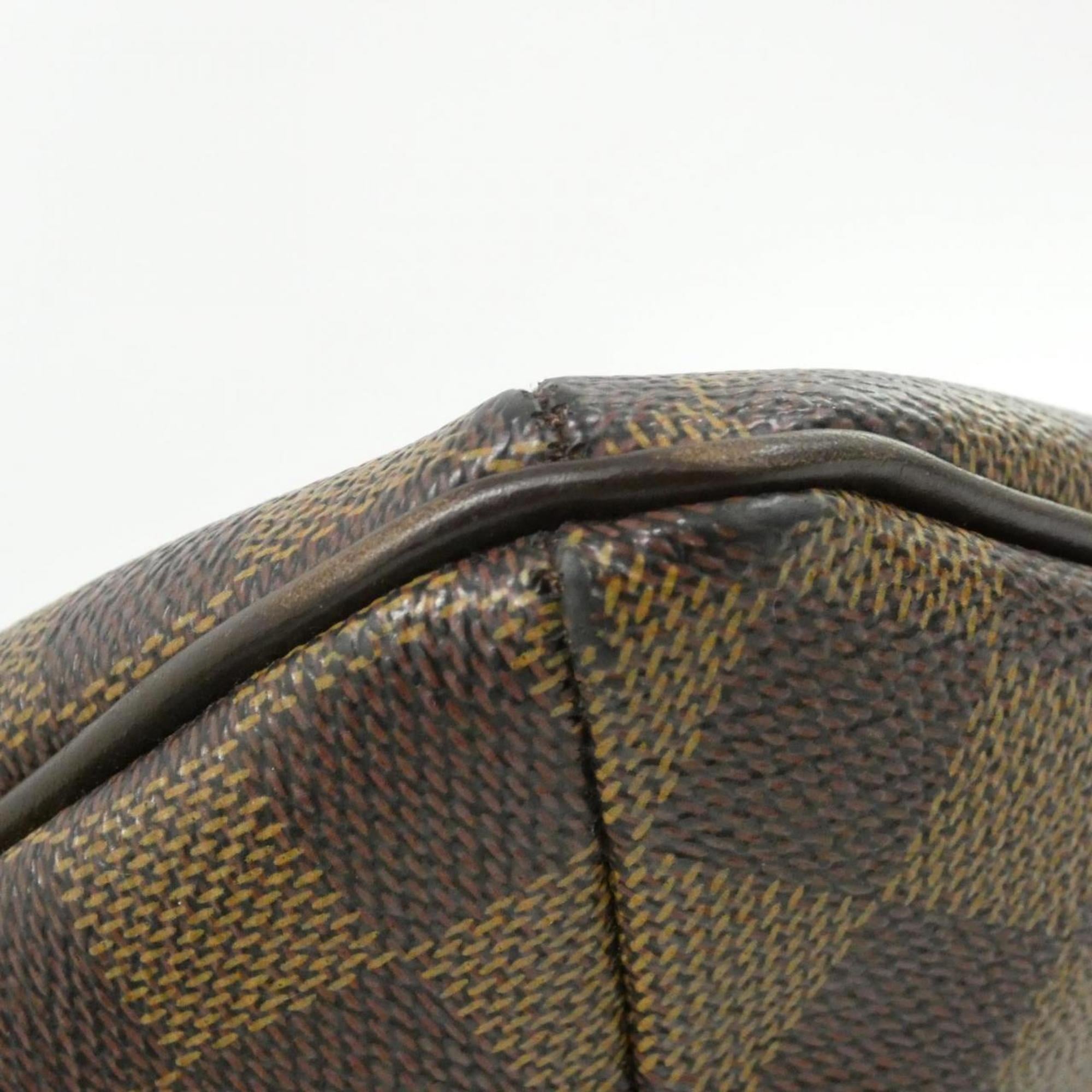 Louis Vuitton Brown Coated Canvas Shoulder Bag