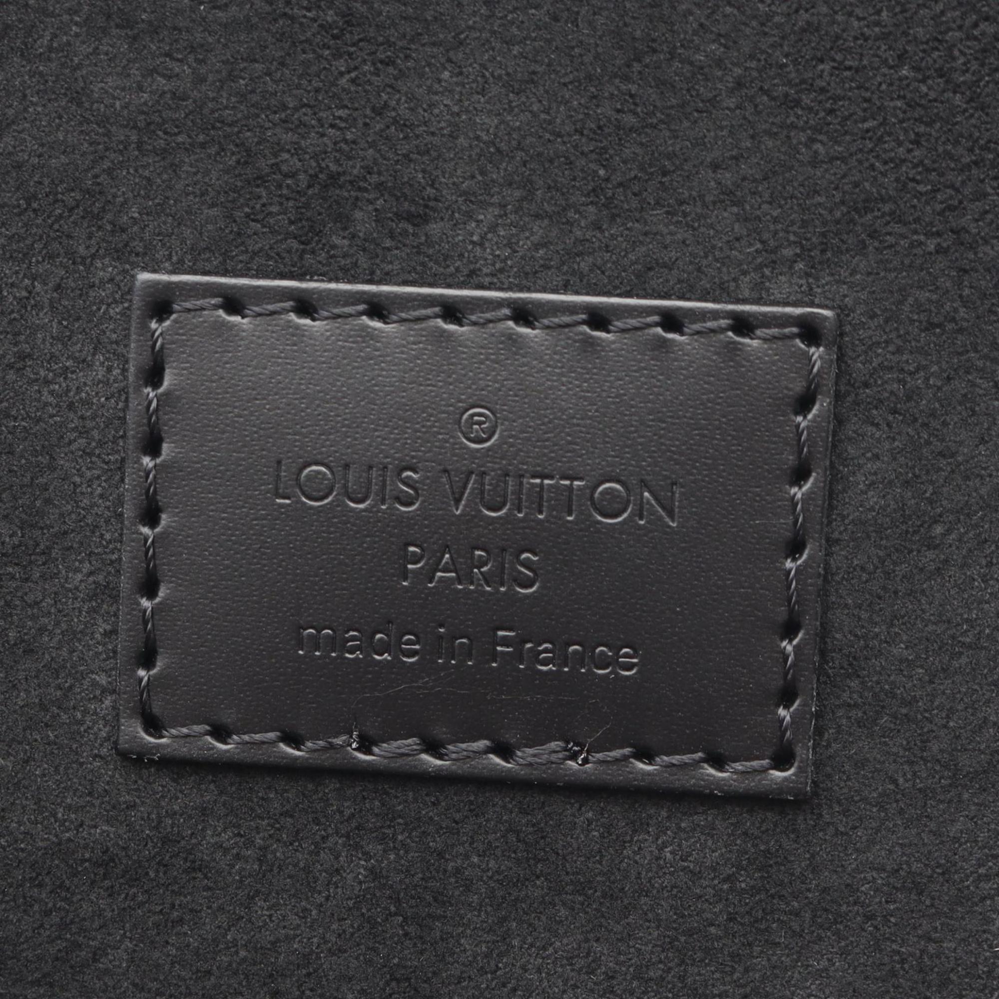 Louis Vuitton Black Epi Leather Handbag