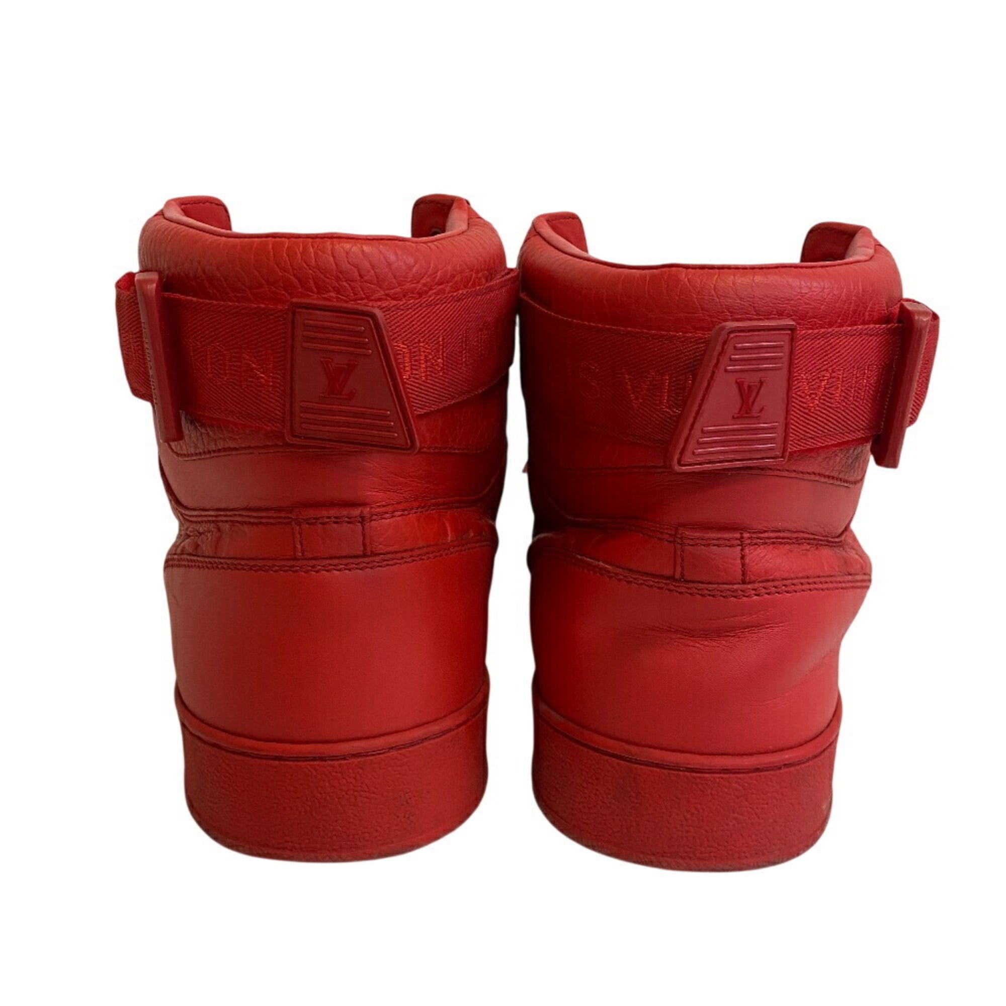 Louis Vuitton Red Color Sneakers
