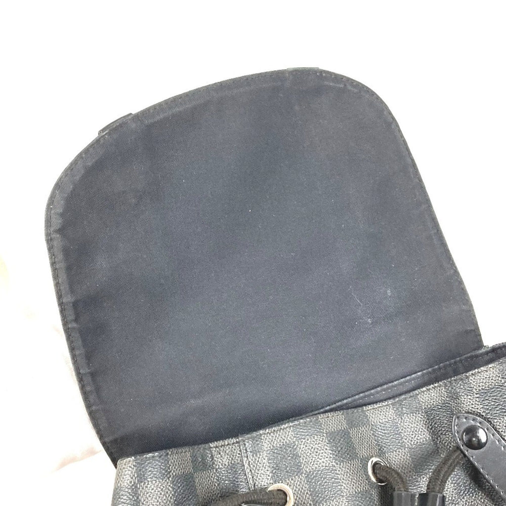 Louis Vuitton Black Damier Graphite Backpack