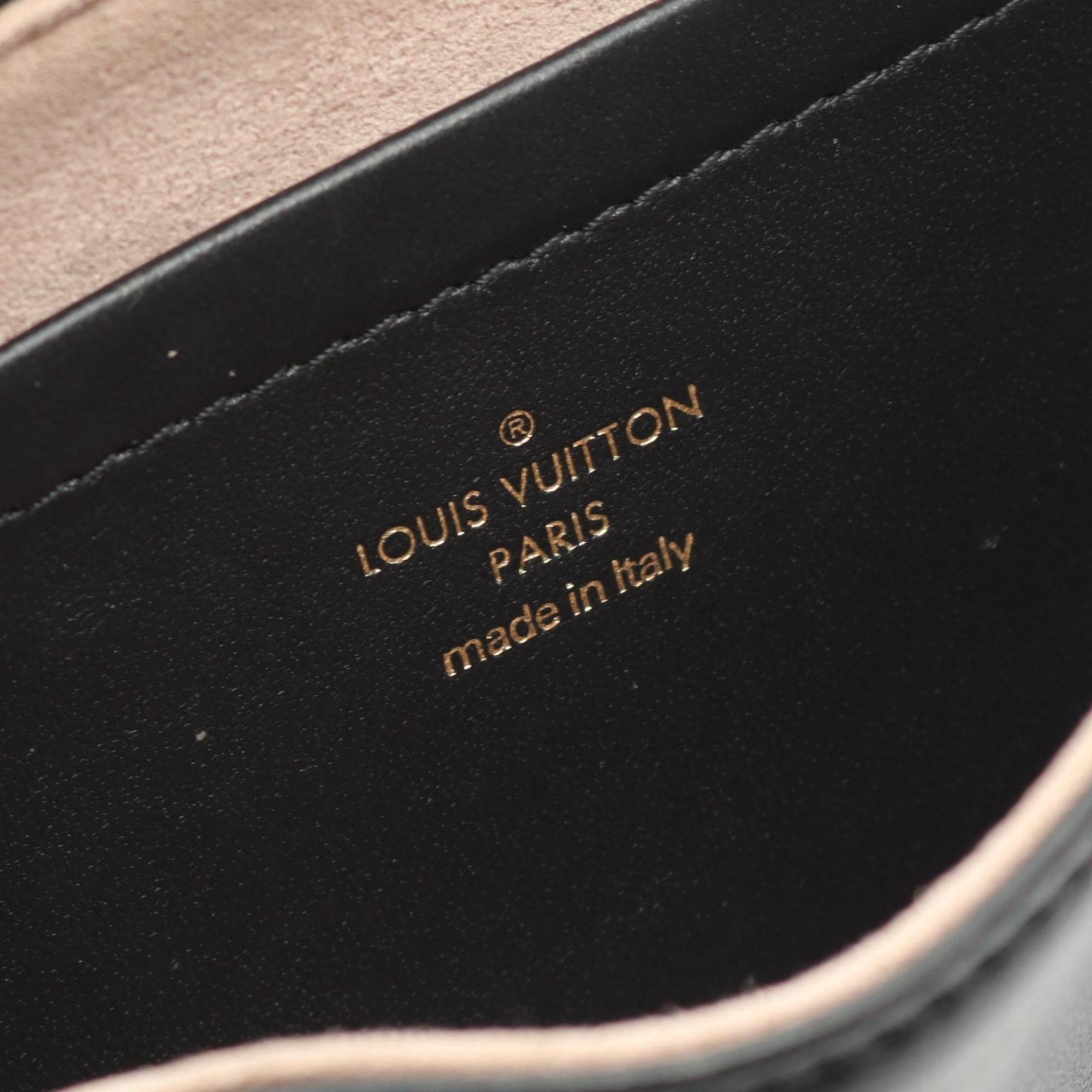Louis Vuitton Black Noir Leather Shoulder Bag