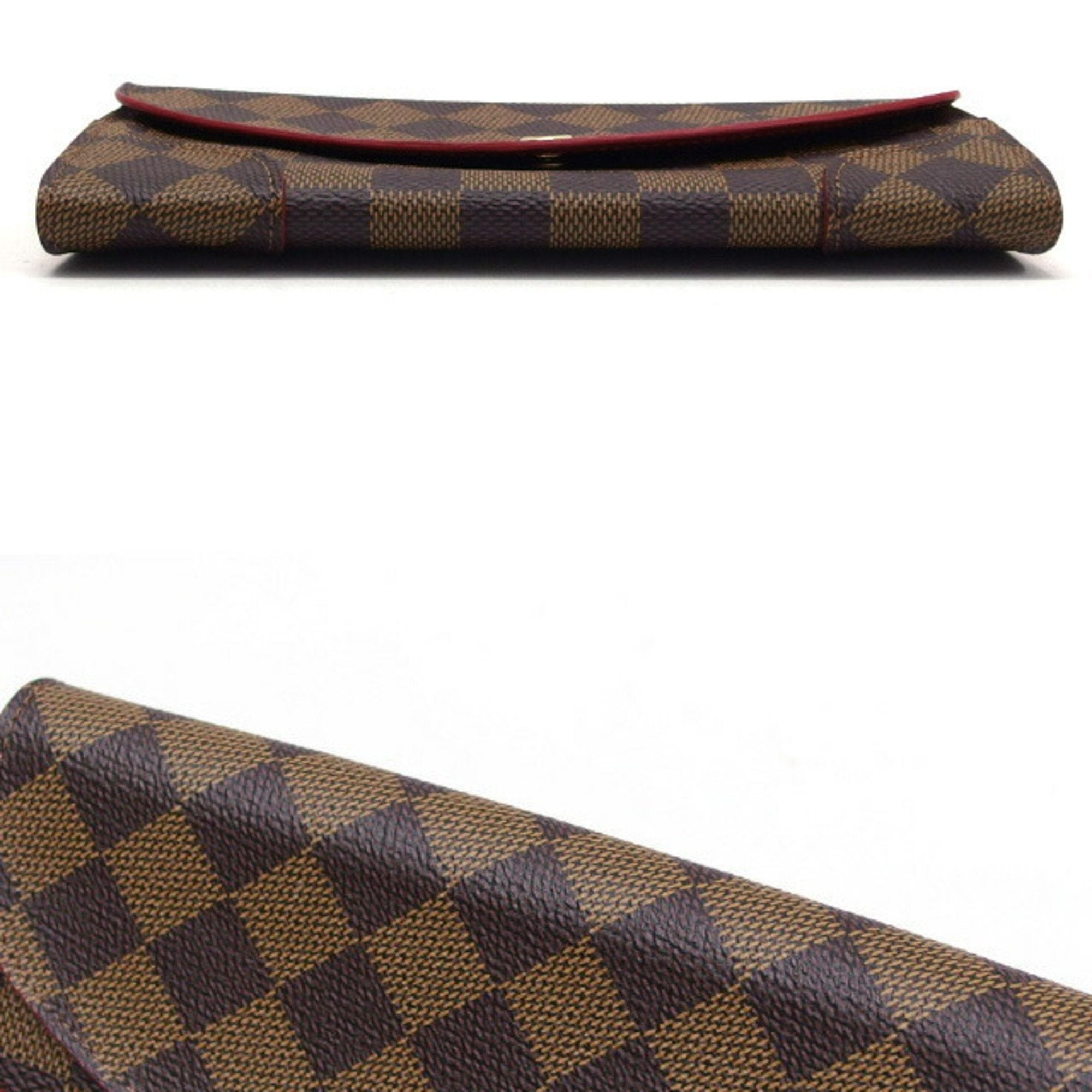 Louis Vuitton Cerise Damier Canvas Long Wallet
