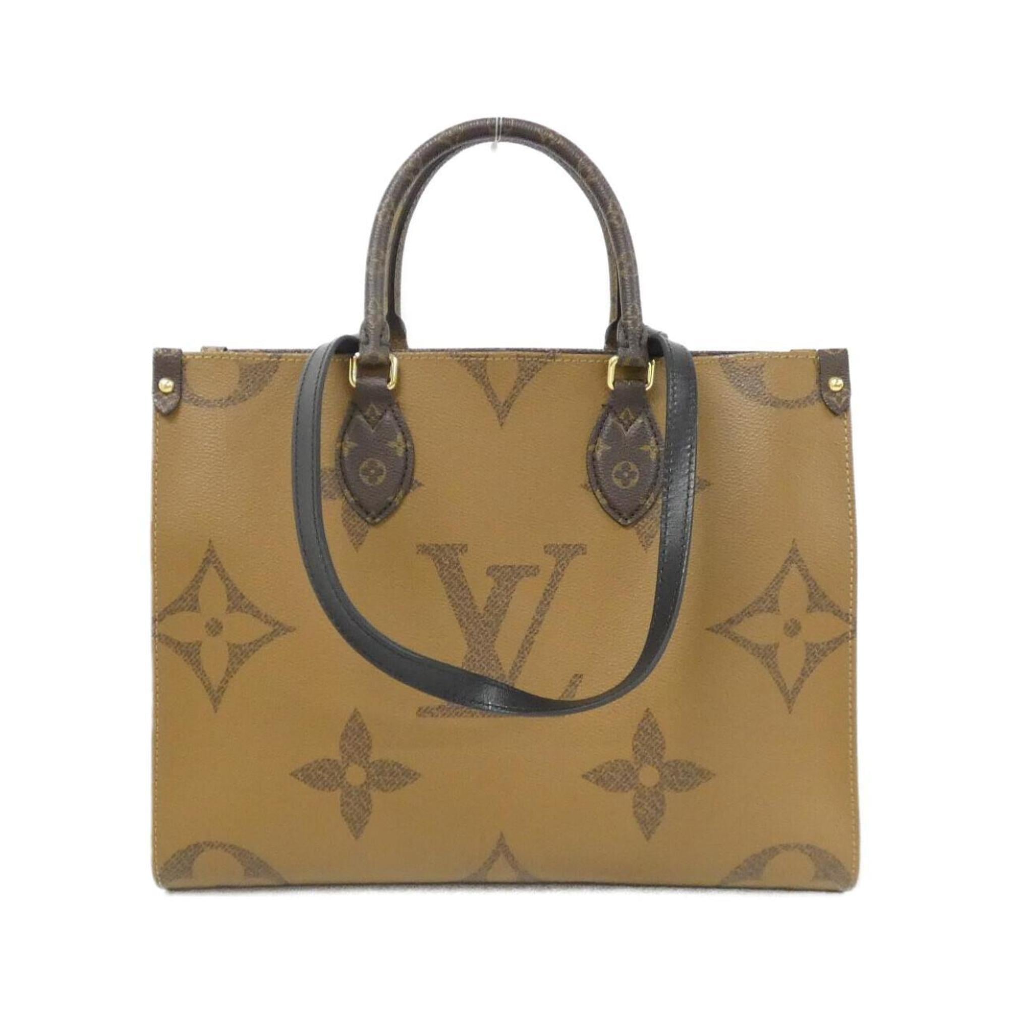 Louis Vuitton Monogram Marron Coated Canvas Handbag