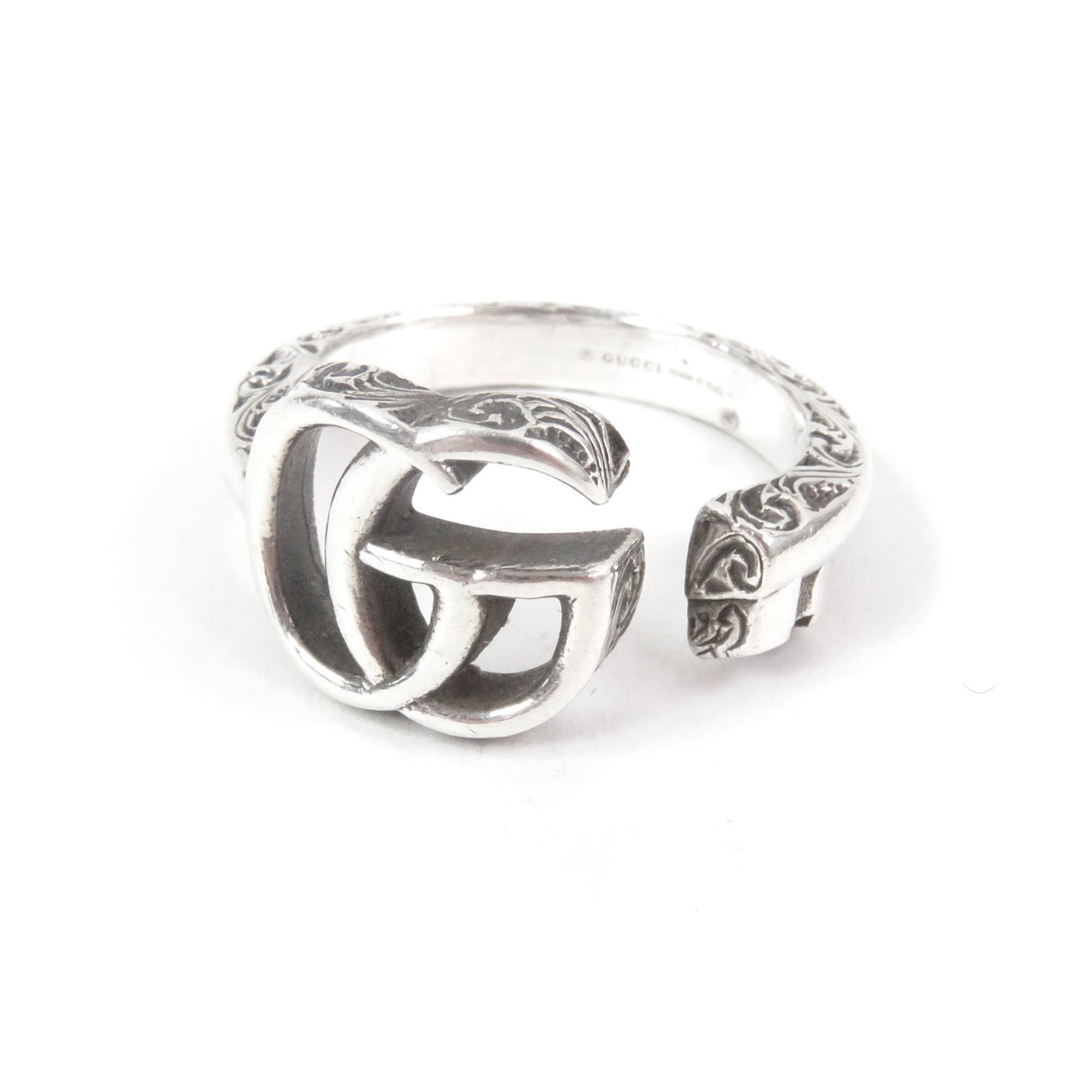 Gucci Silver Silver 925 Band Ring (Pre-Owned)