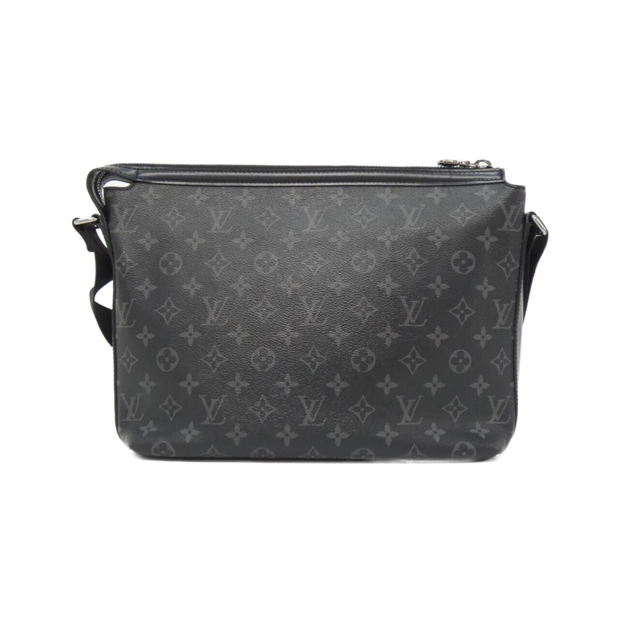 Louis Vuitton Monogram Eclipse Black Coated Canvas Shoulder Bag