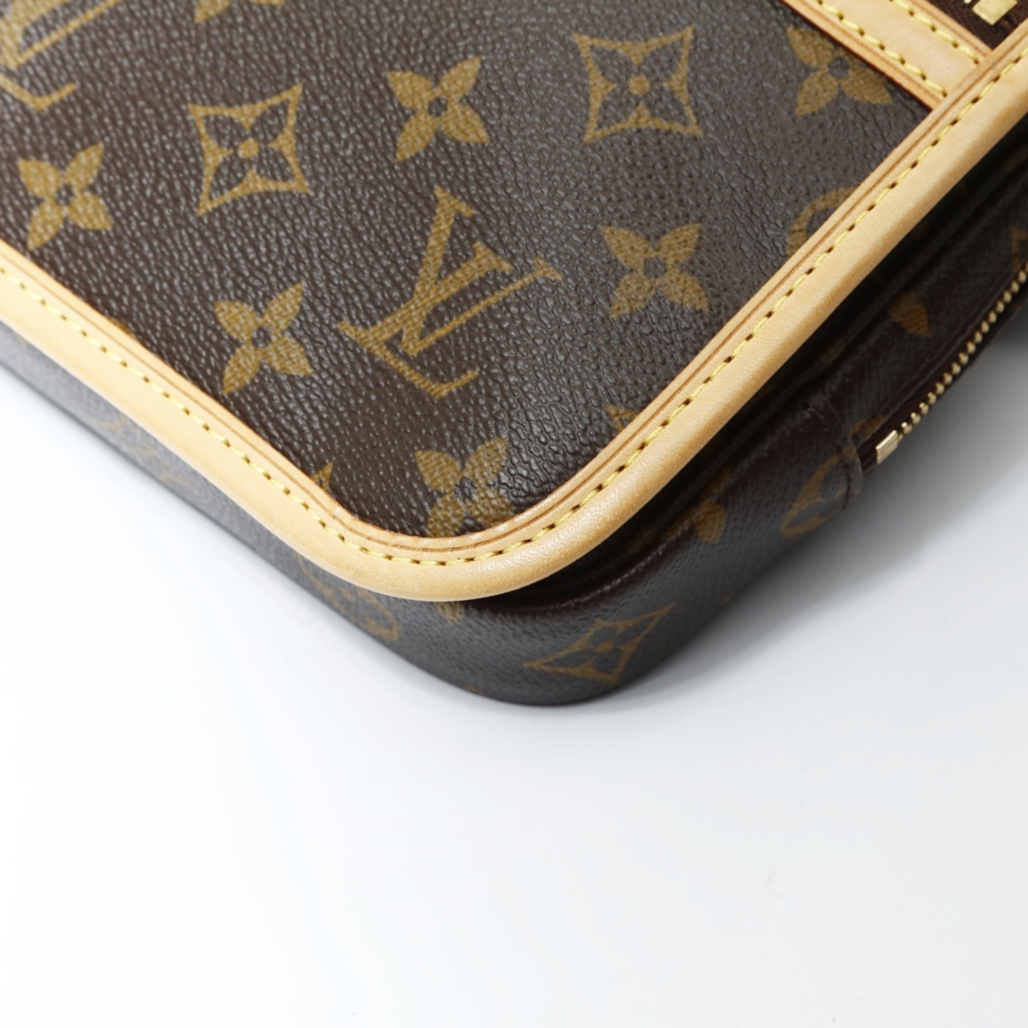 Louis Vuitton Brown Monogram Shoulder Bag