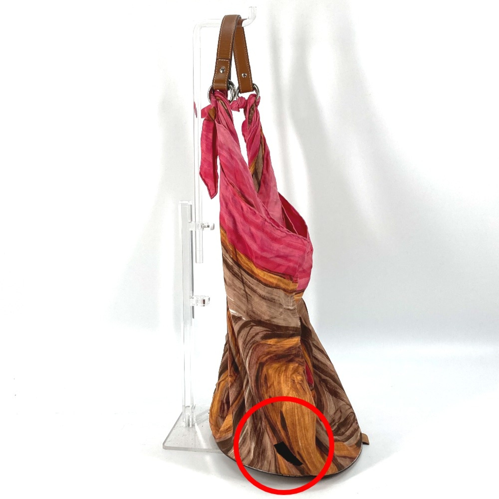 Celine Pink Cloth Shoulder Bag