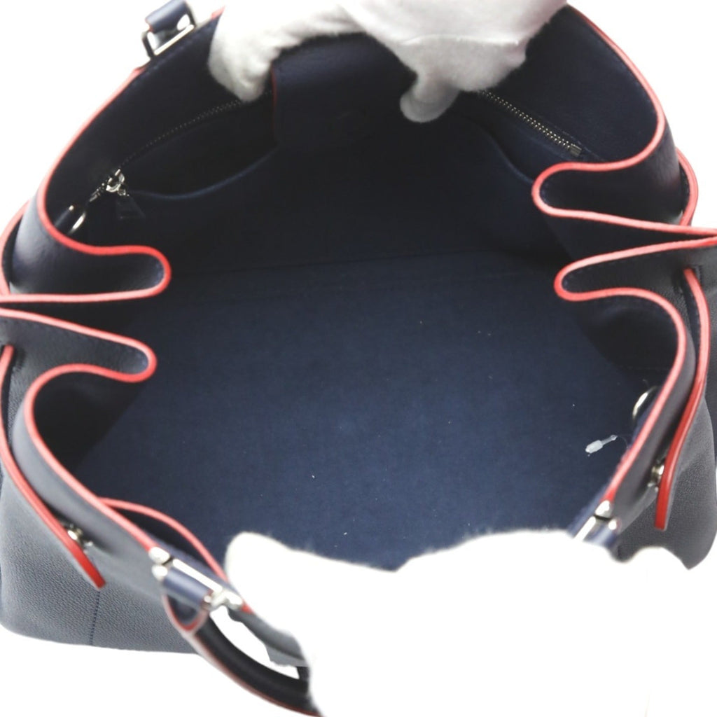 Louis Vuitton Navy Red Color Handbag