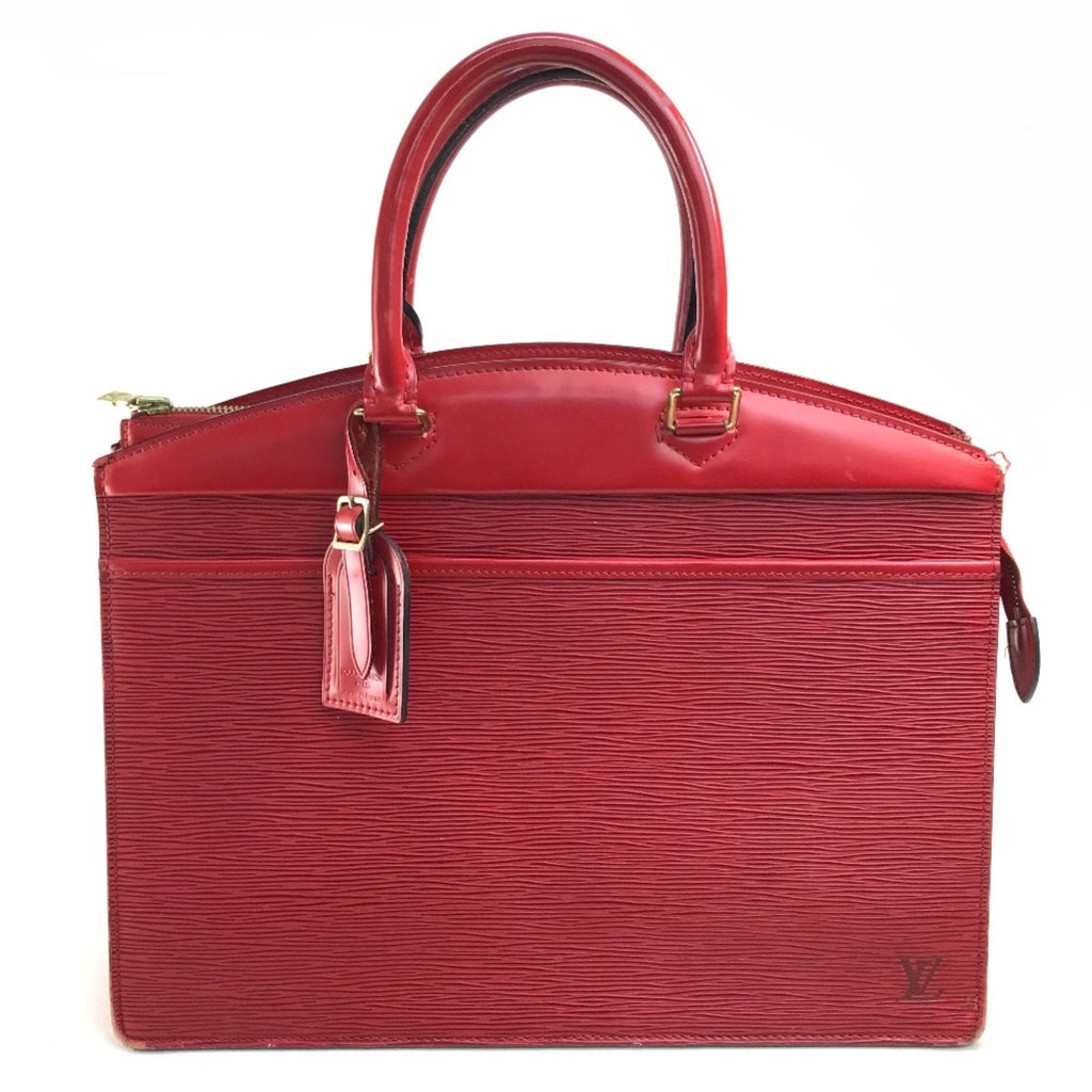 Louis Vuitton Red Leather Handbag
