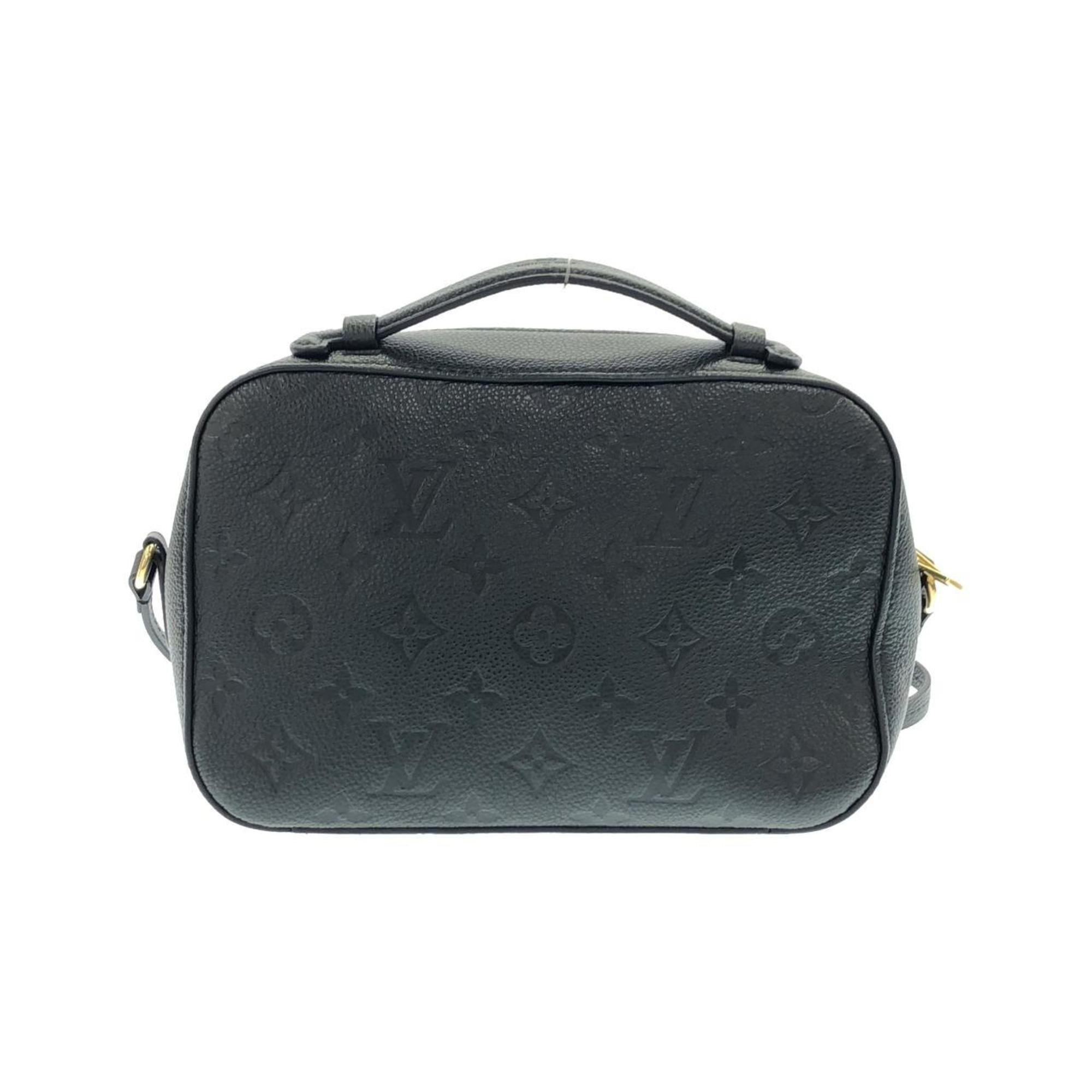 Louis Vuitton Black Leather Shoulder Bag