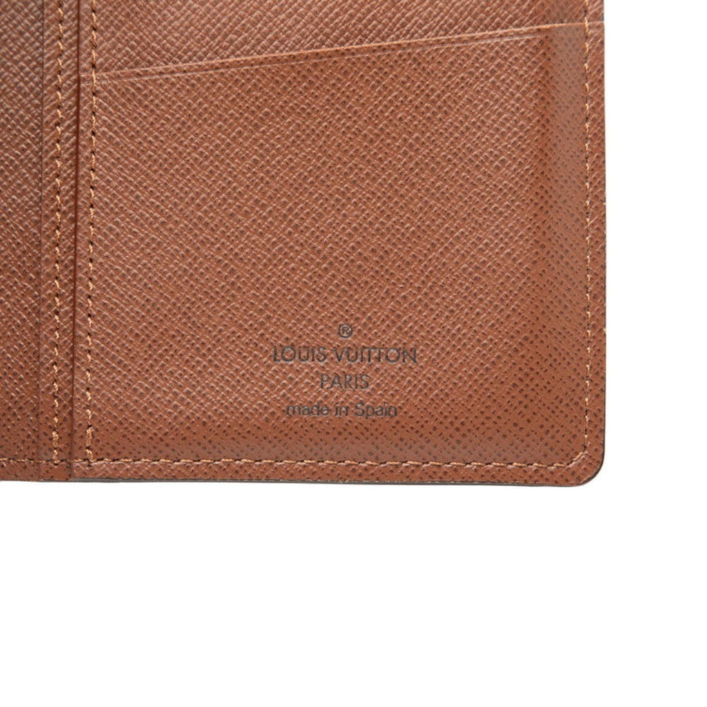 Louis Vuitton Brown Pvc Leather Long Wallet