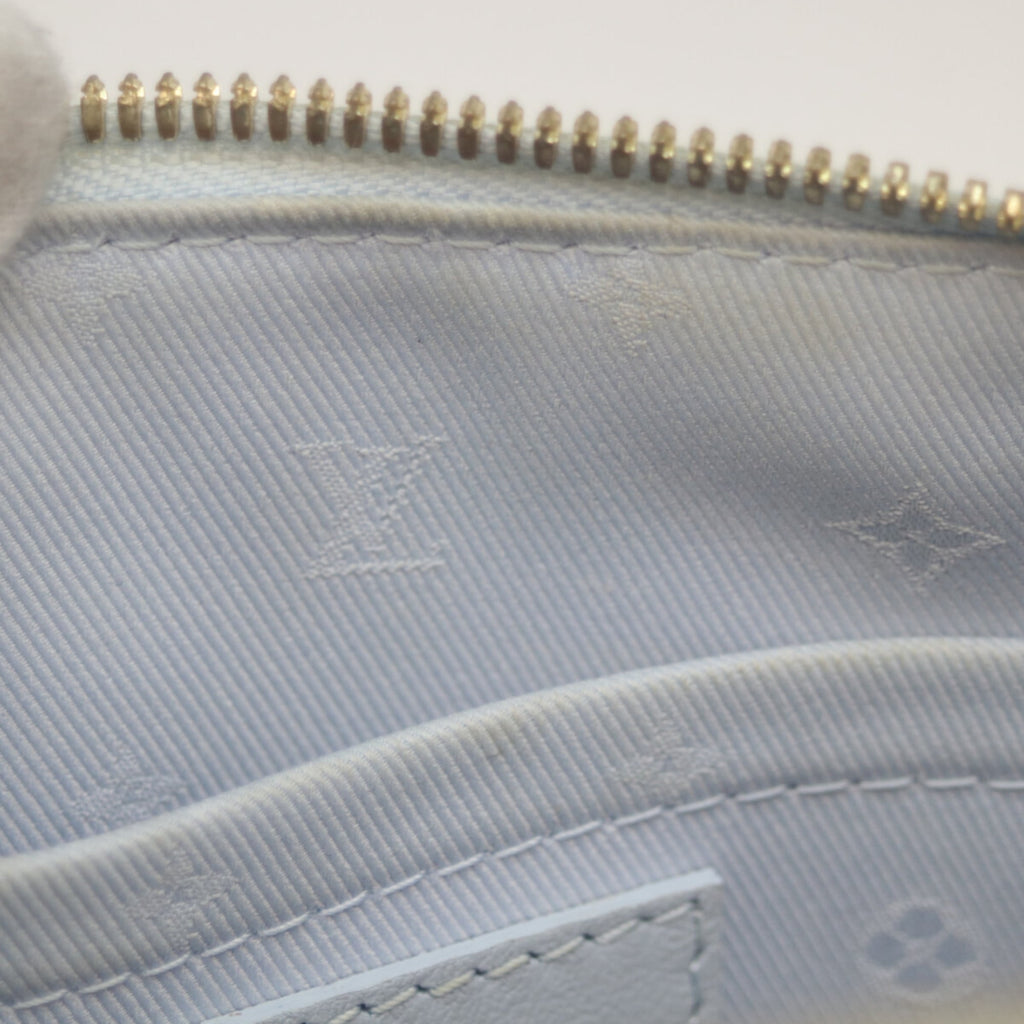 Louis Vuitton Blue Leather Handbag
