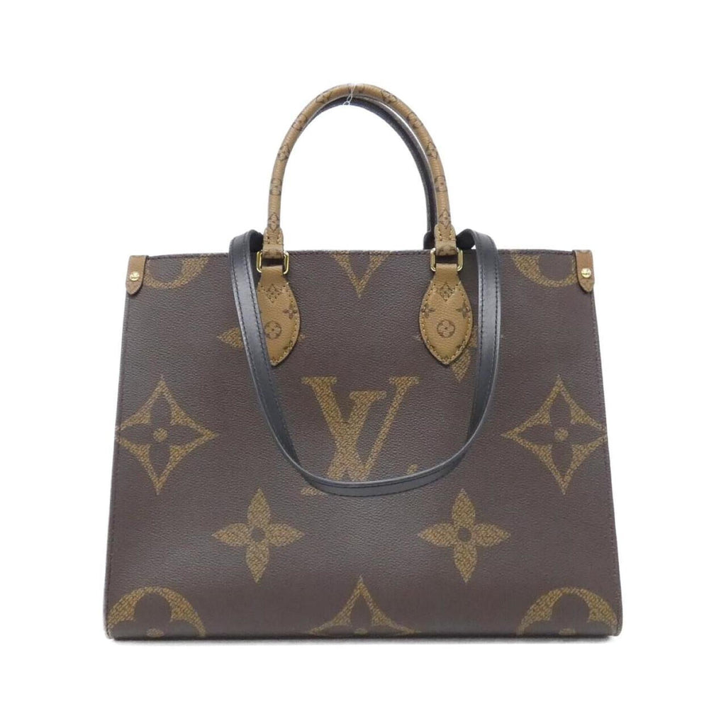 Louis Vuitton Marron Coated Canvas Handbag