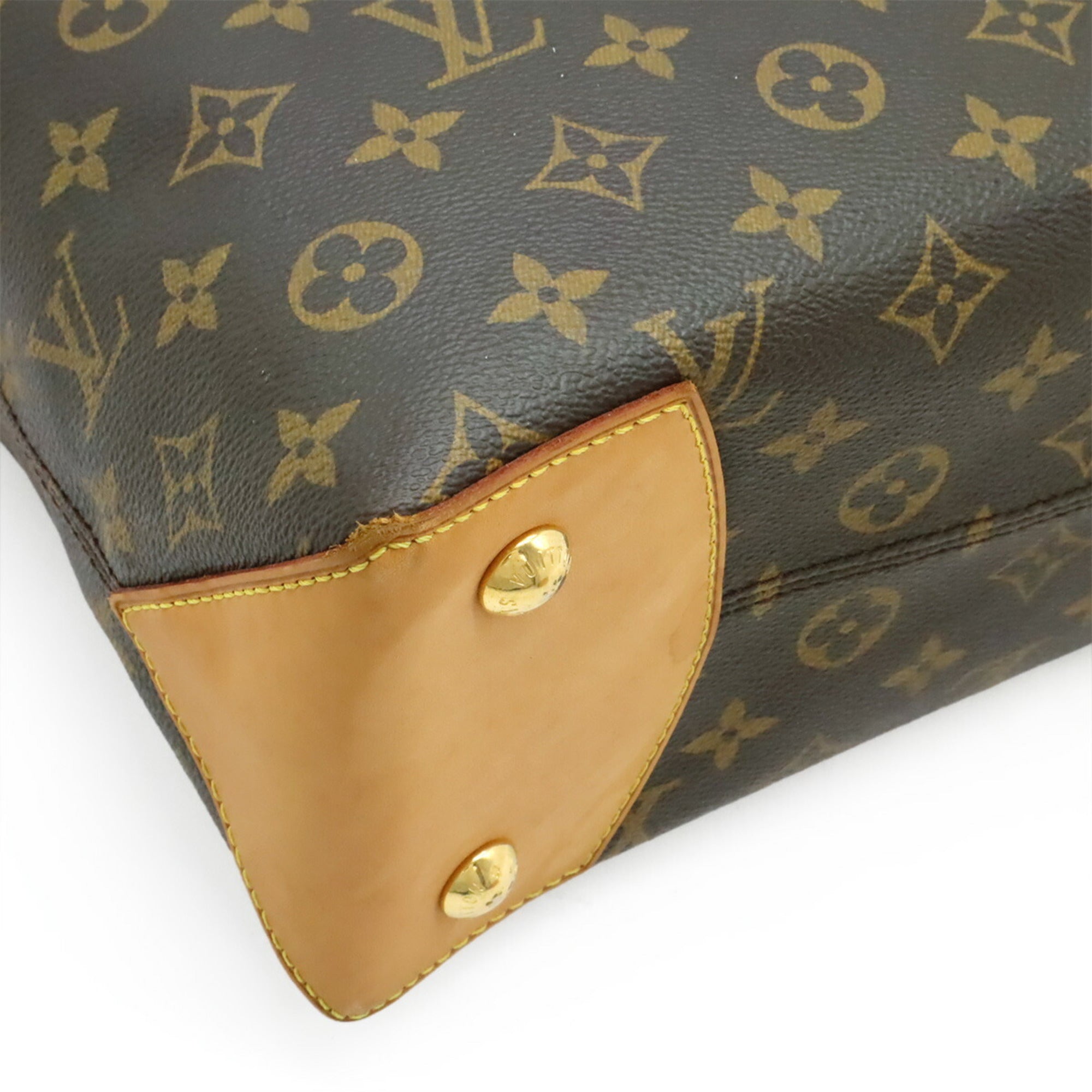 Louis Vuitton Brown Monogram Shoulder Bag Tote Bag