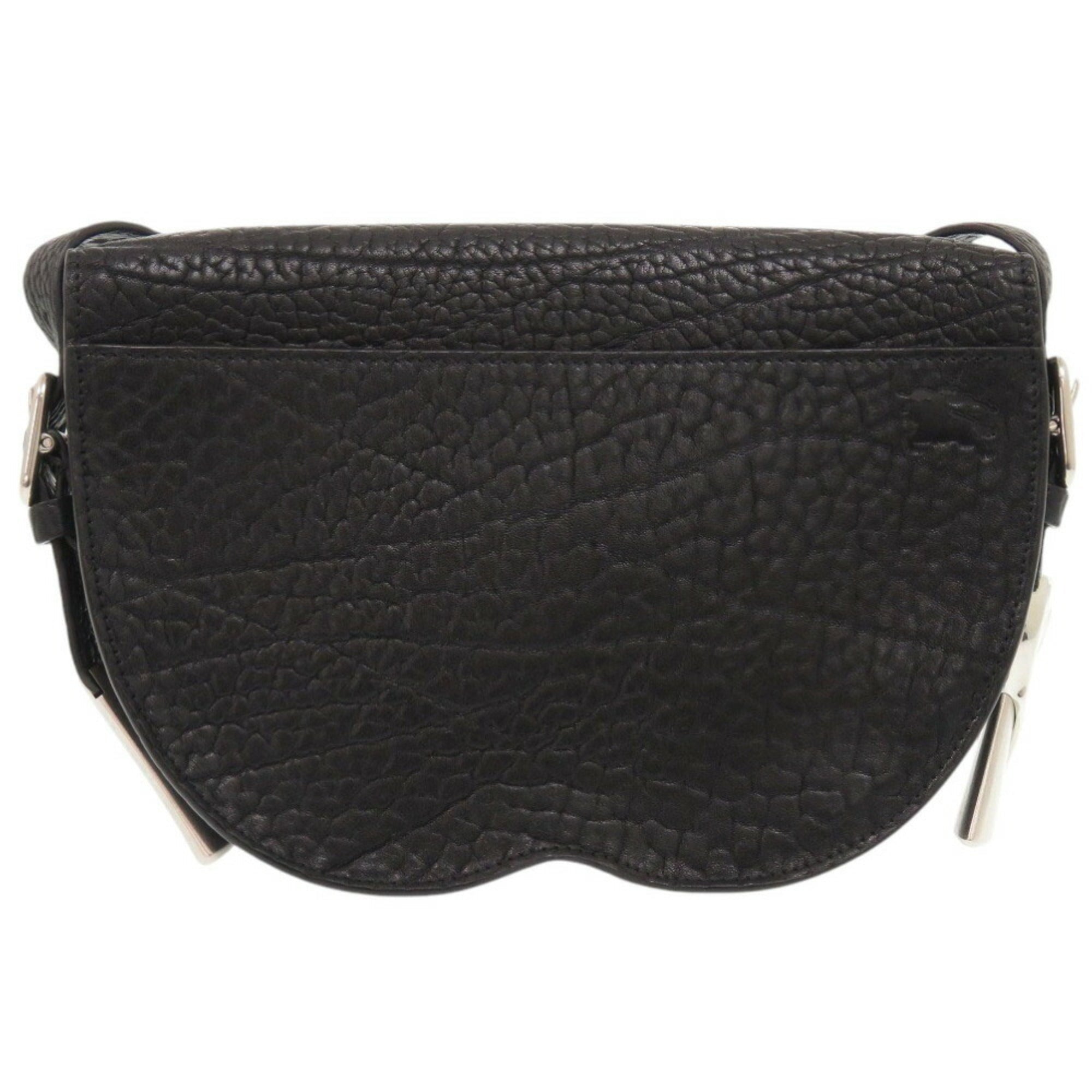 Burberry Black Leather Shoulder Bag