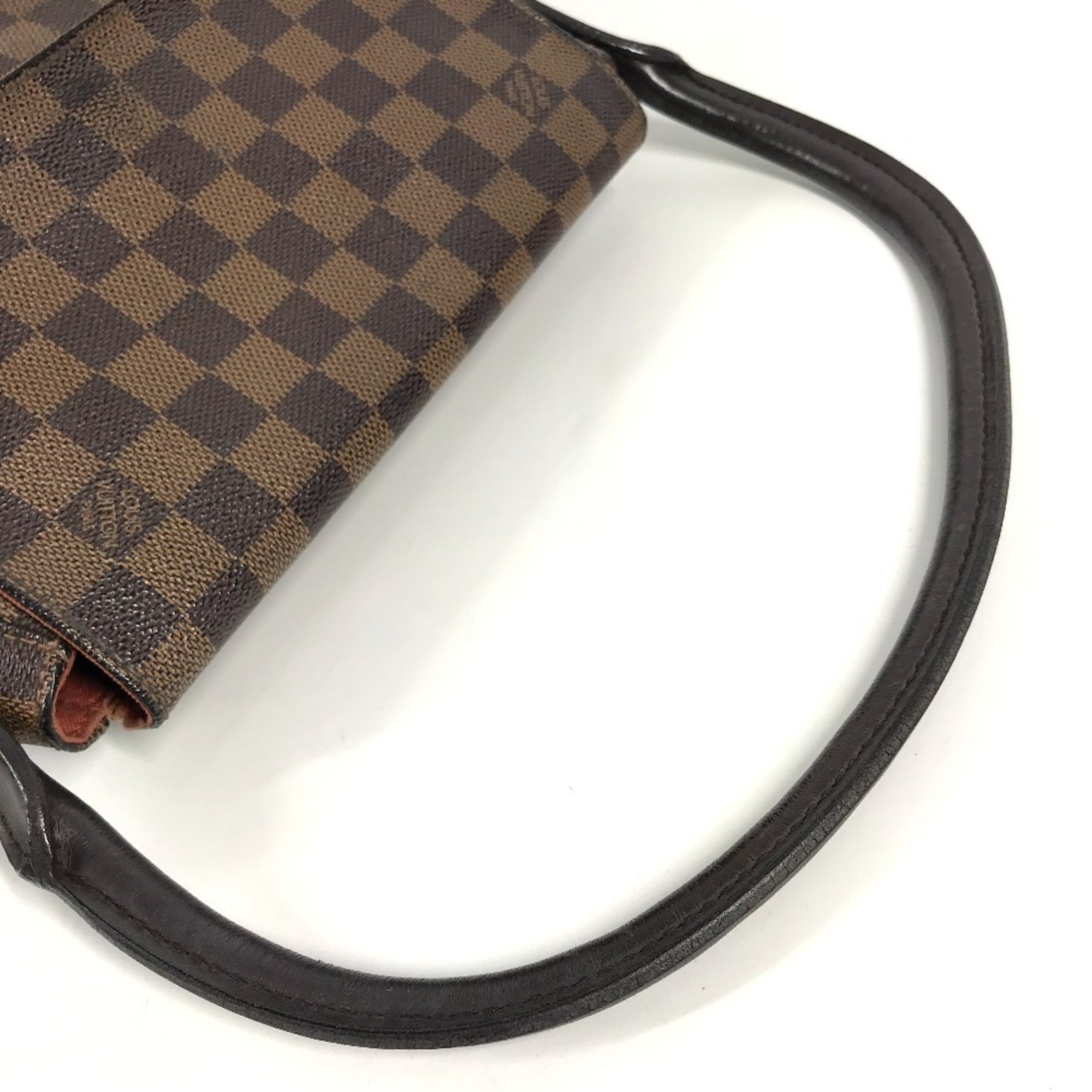 Louis Vuitton Brown Ebene Damier Canvas Handbag Shoulder Bag Tote Bag