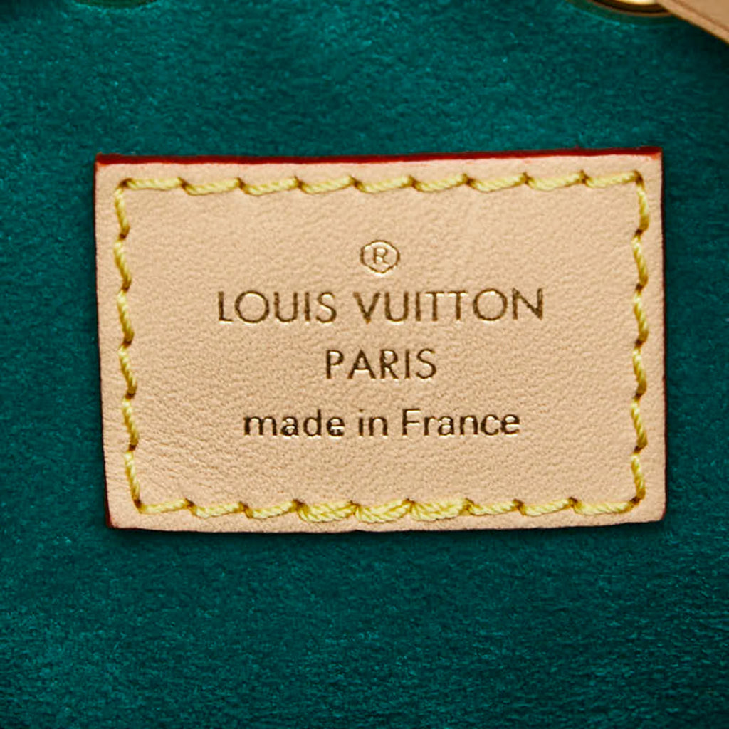 Louis Vuitton Brown Pink Pvc Leather Handbag Shoulder Bag