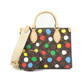 Louis Vuitton Marron Coated Canvas Handbag