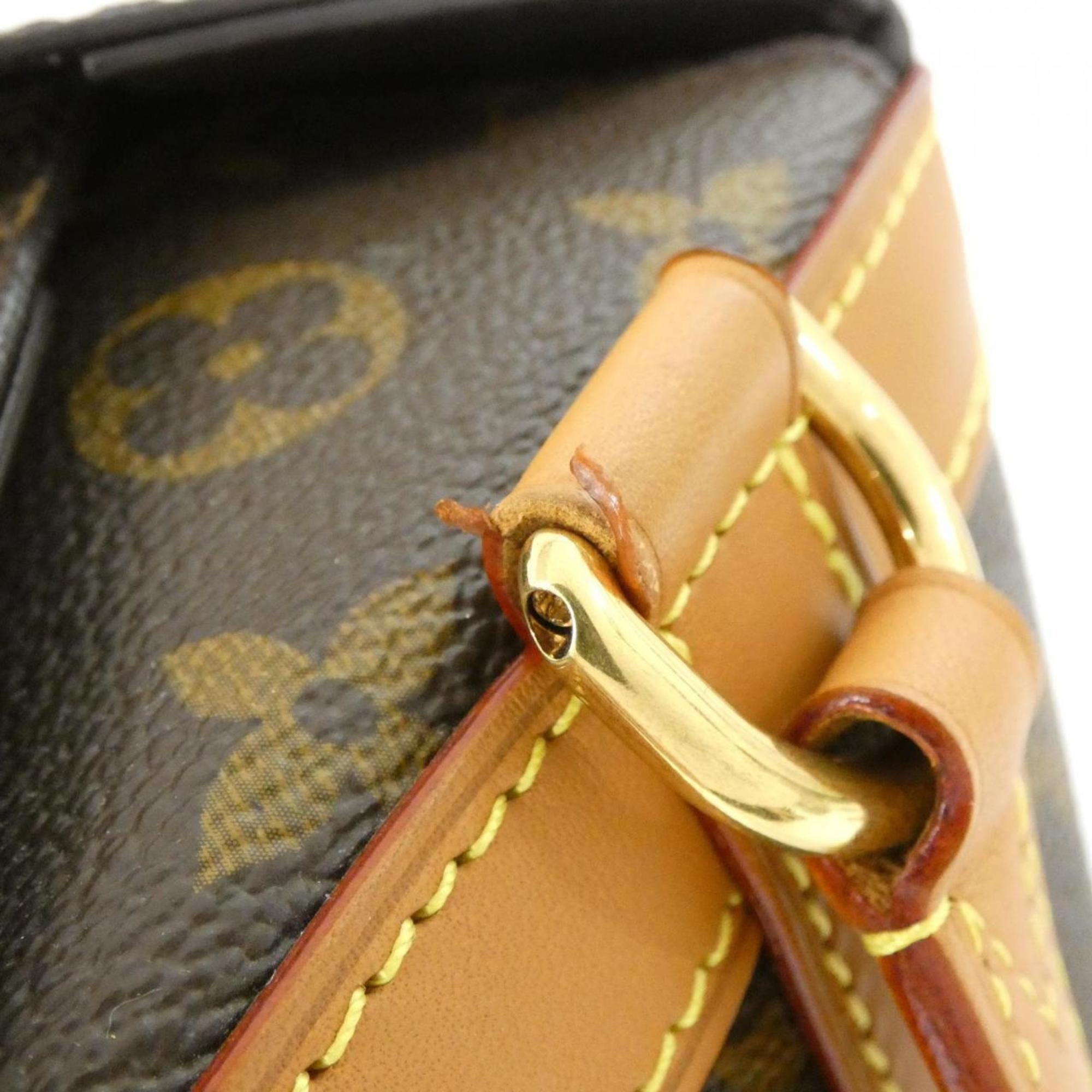 Louis Vuitton Marron Coated Canvas Shoulder Bag